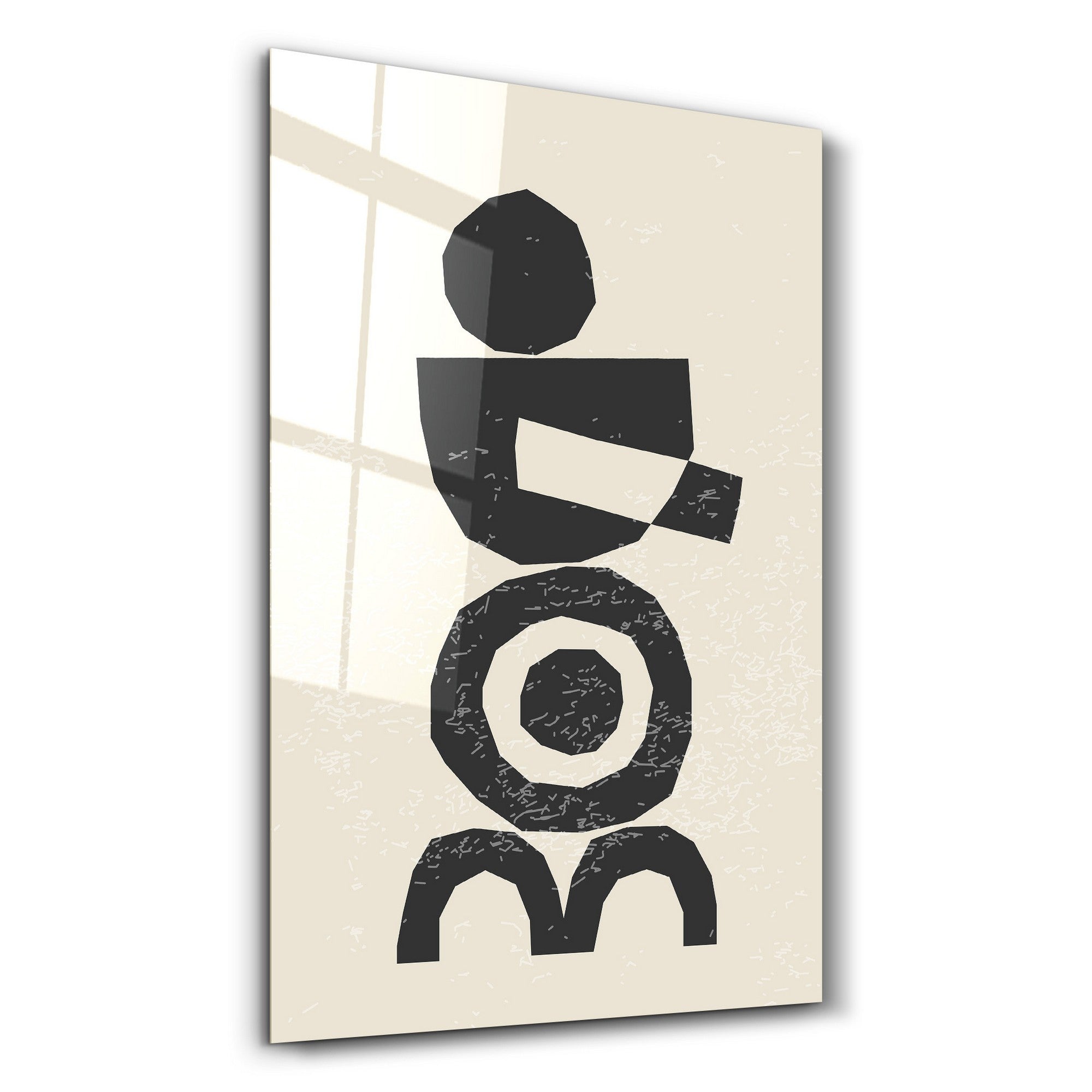 Arte Decorativa em Vidro Temperado Multicolor 70x110cm - Impressão UV de Alta Qualidade