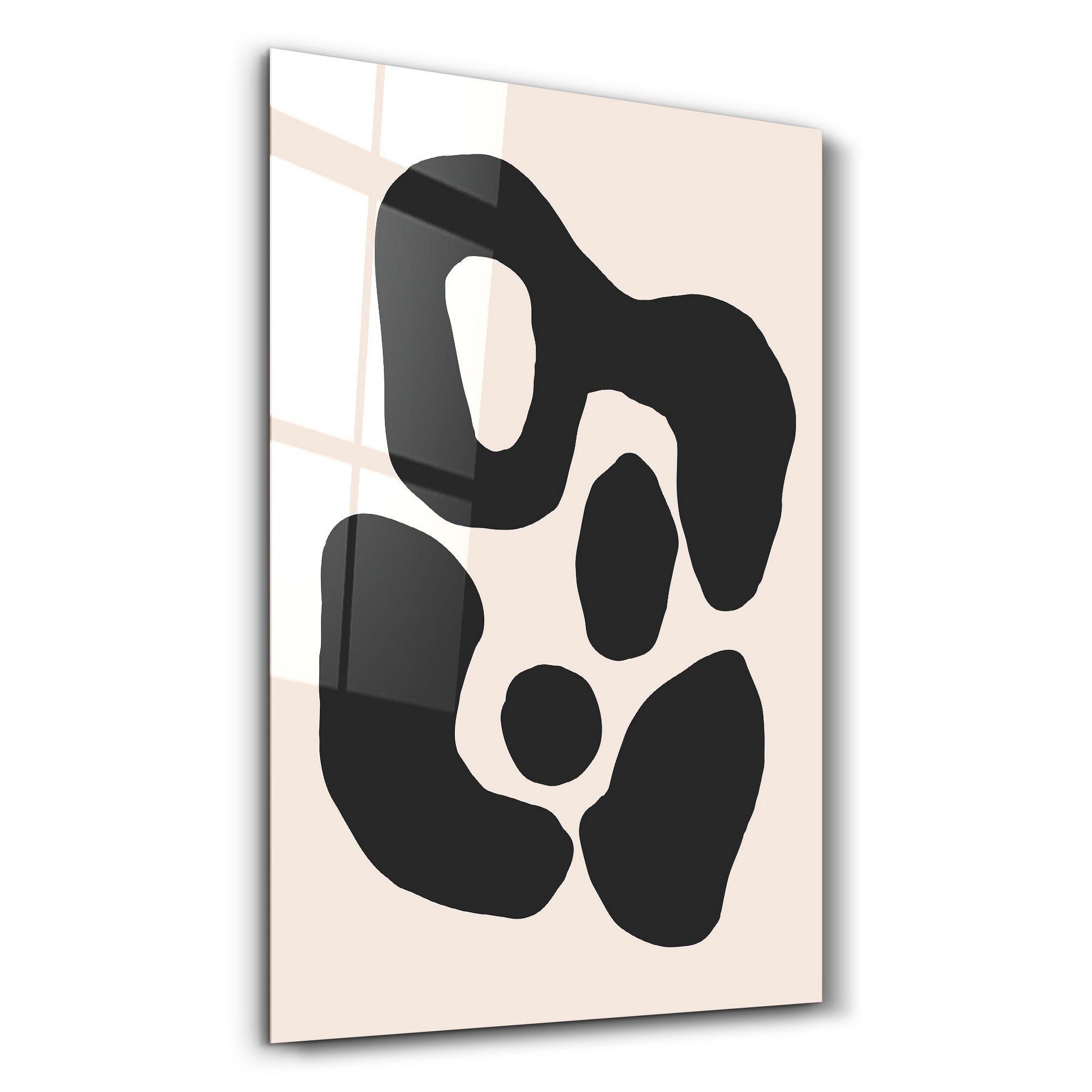 Arte Decorativa em Vidro Temperado Multicolor 35x55cm - Impressão UV de Alta Qualidade