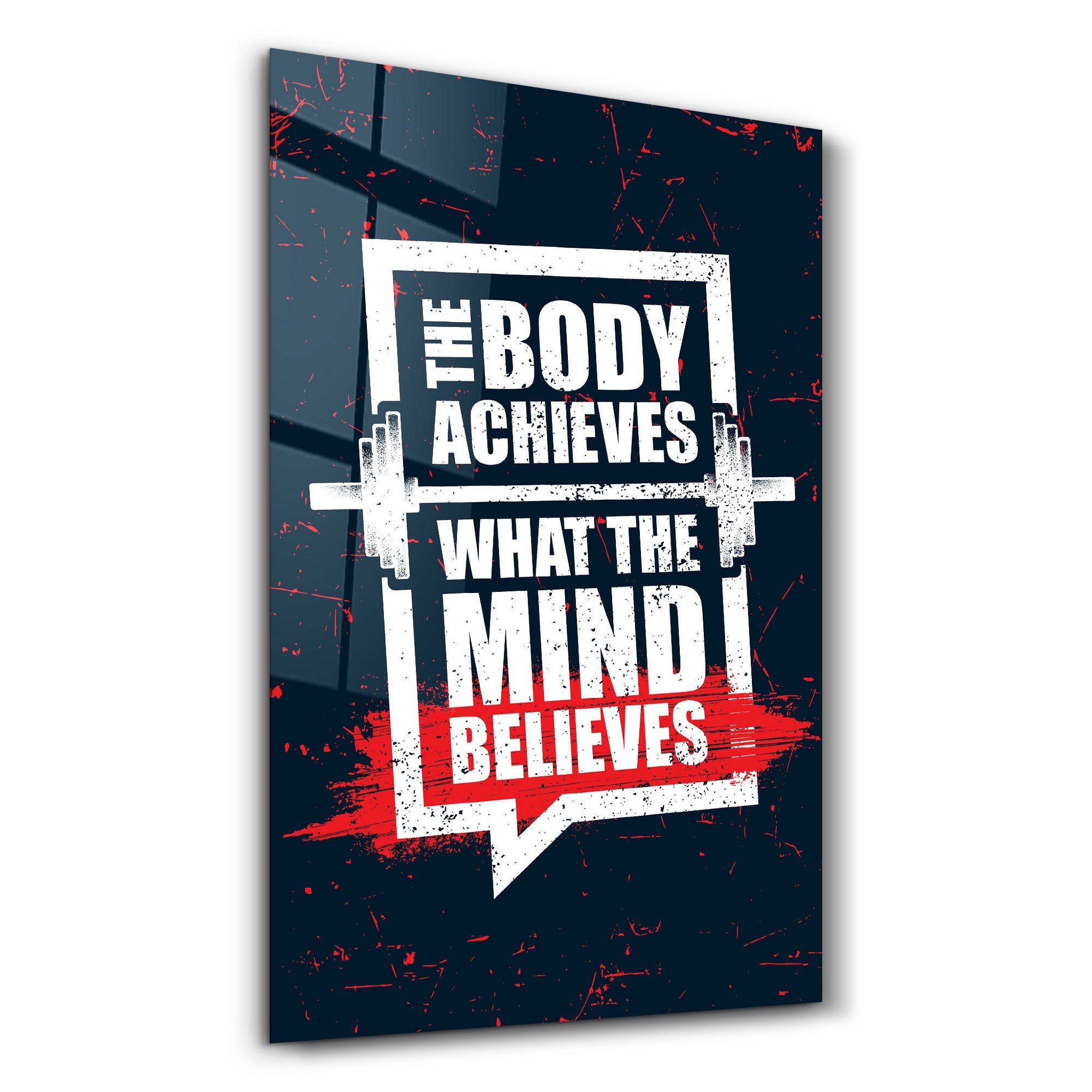 Quadro em Vidro Temperado Multicolor 35 x 55 cm SPR-1277, Impressão UV, 4 mm