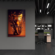 Arte Decorativa em Vidro Temperado Multicolor 35x55cm - Impressão UV de Alta Qualidade