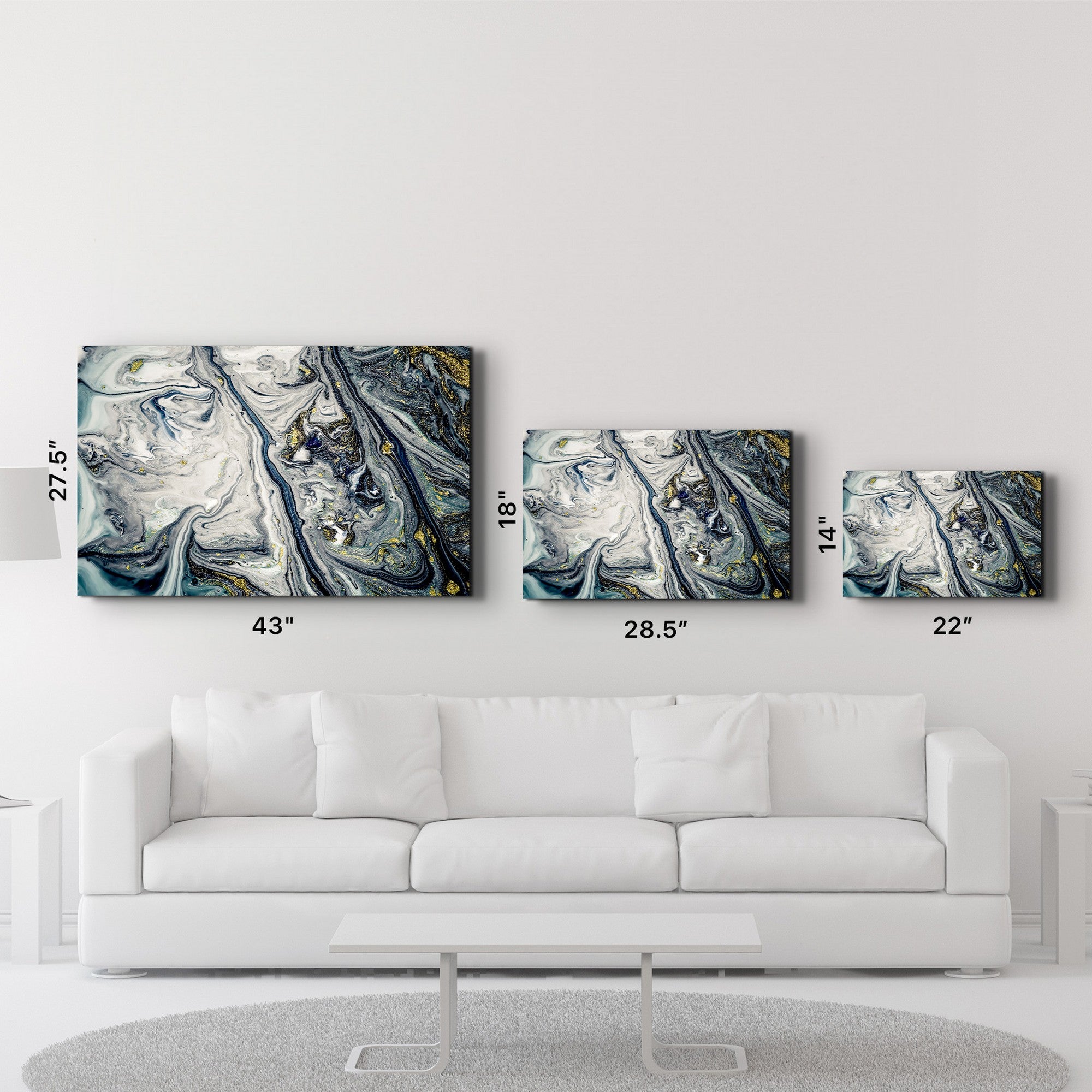 Arte Decorativa em Vidro Temperado Multicolor 35x55cm - Impressão UV de Alta Qualidade