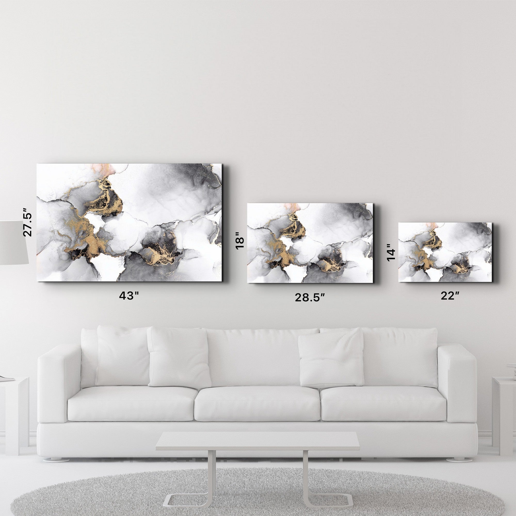 Quadro Decorativo em Vidro Temperado 35x55 cm Multicolor – Impressão UV – SPR-1327