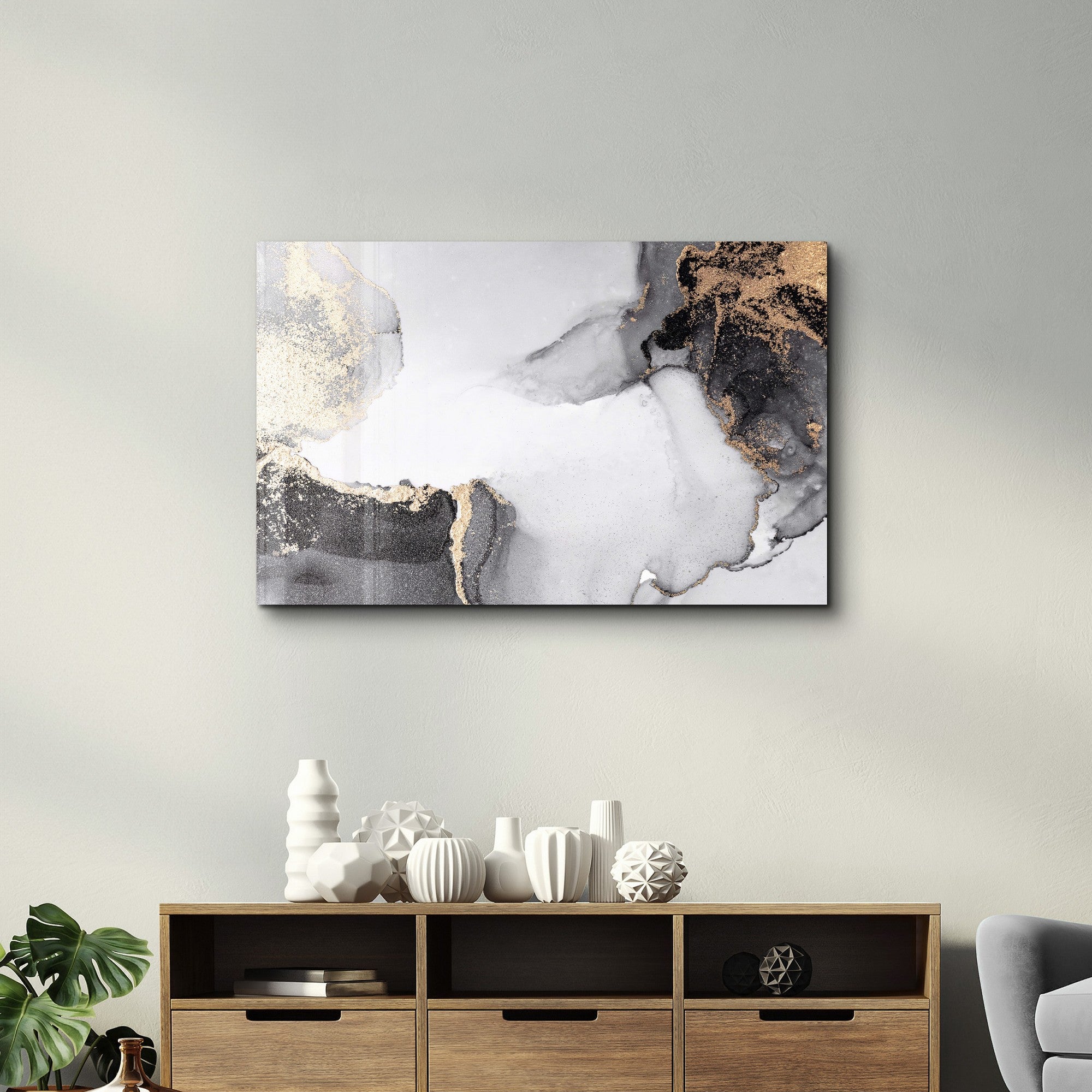 Arte Decorativa em Vidro Temperado Multicolor 70x110cm - Impressão UV de Alta Qualidade