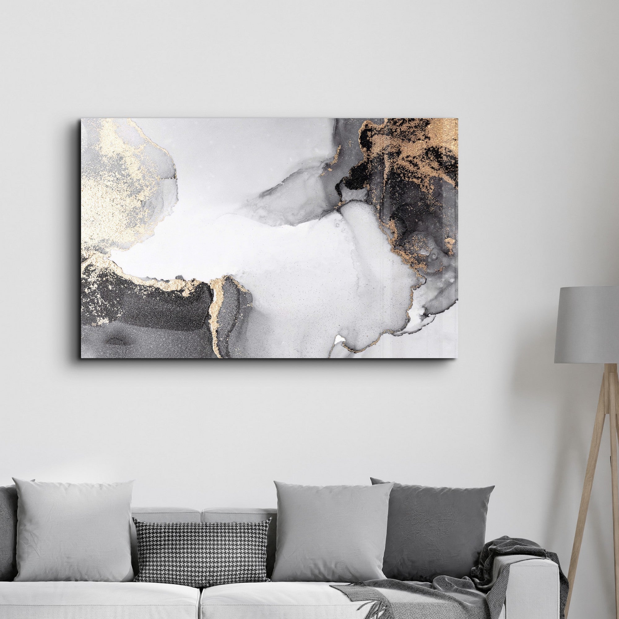 Arte Decorativa em Vidro Temperado Multicolor 70x110cm - Impressão UV de Alta Qualidade