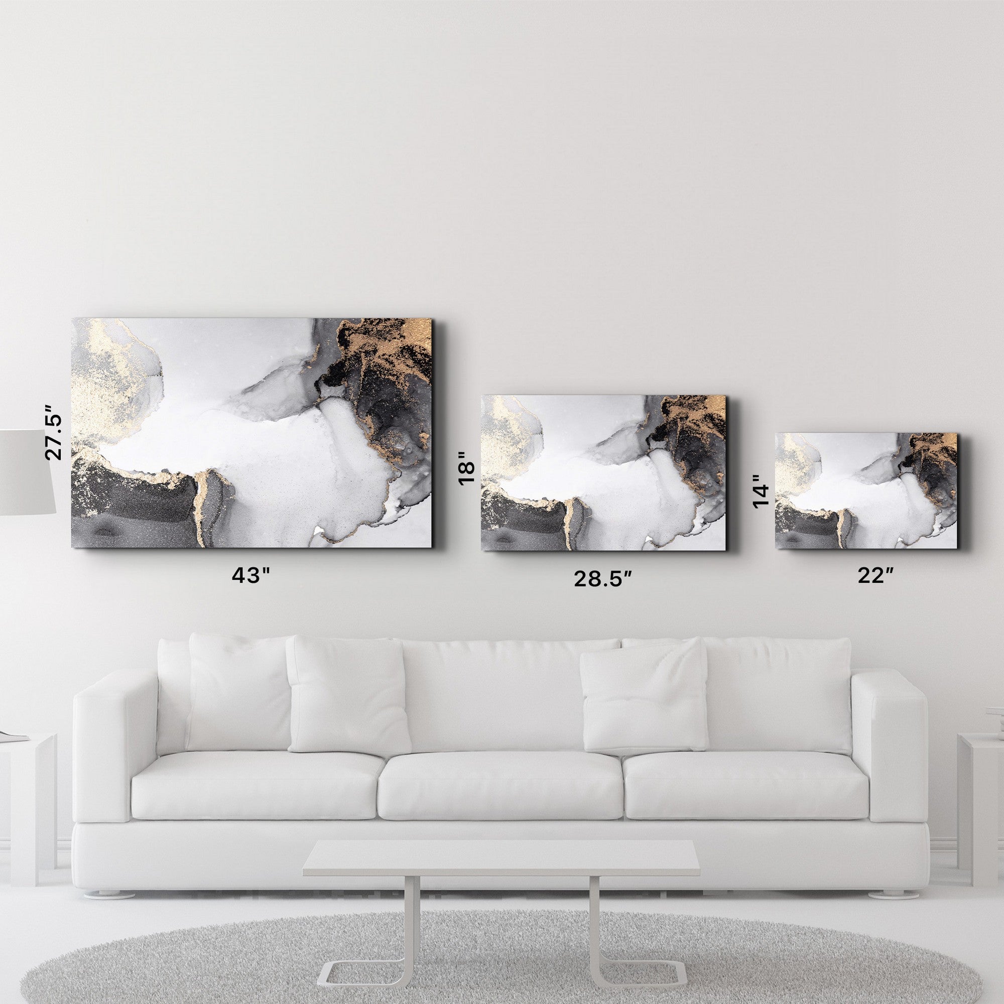 Arte Decorativa em Vidro Temperado Multicolor 70x110cm - Impressão UV de Alta Qualidade