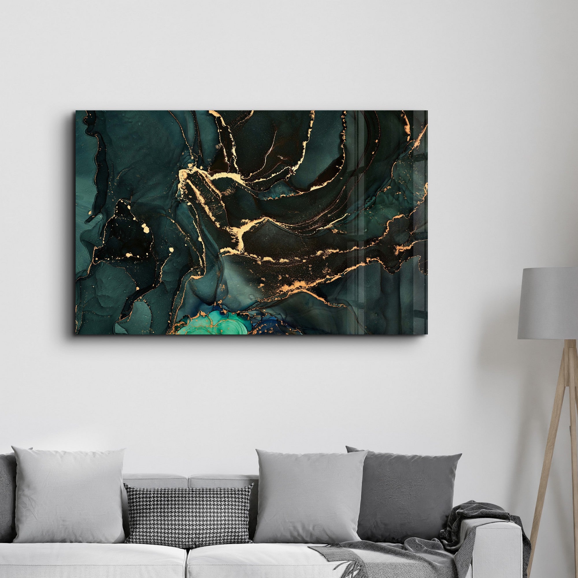 Arte Decorativa em Vidro Temperado Multicolor 70x110cm - Impressão UV de Alta Qualidade