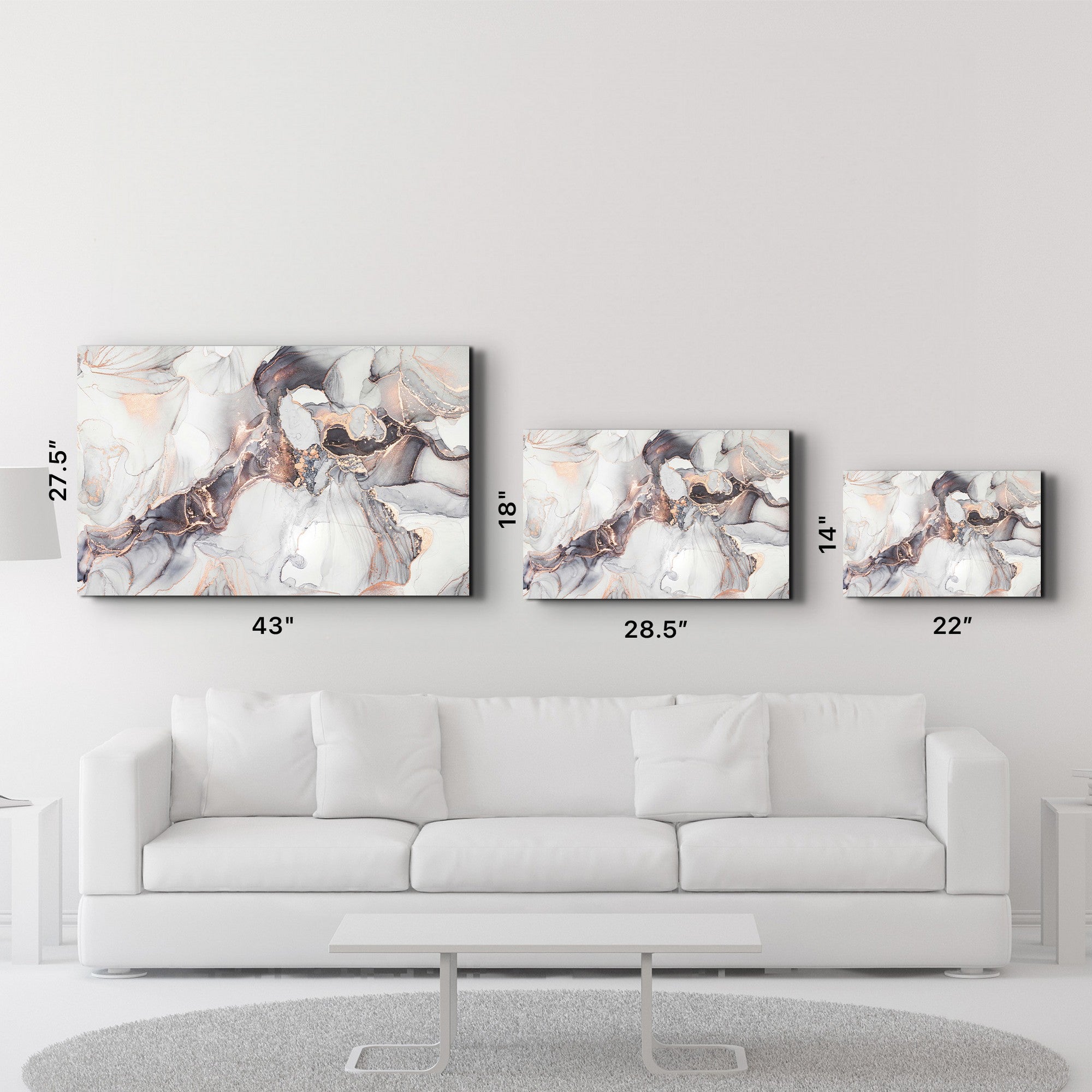 Arte Decorativa em Vidro Temperado Multicolor 35x55cm - Impressão UV de Alta Qualidade