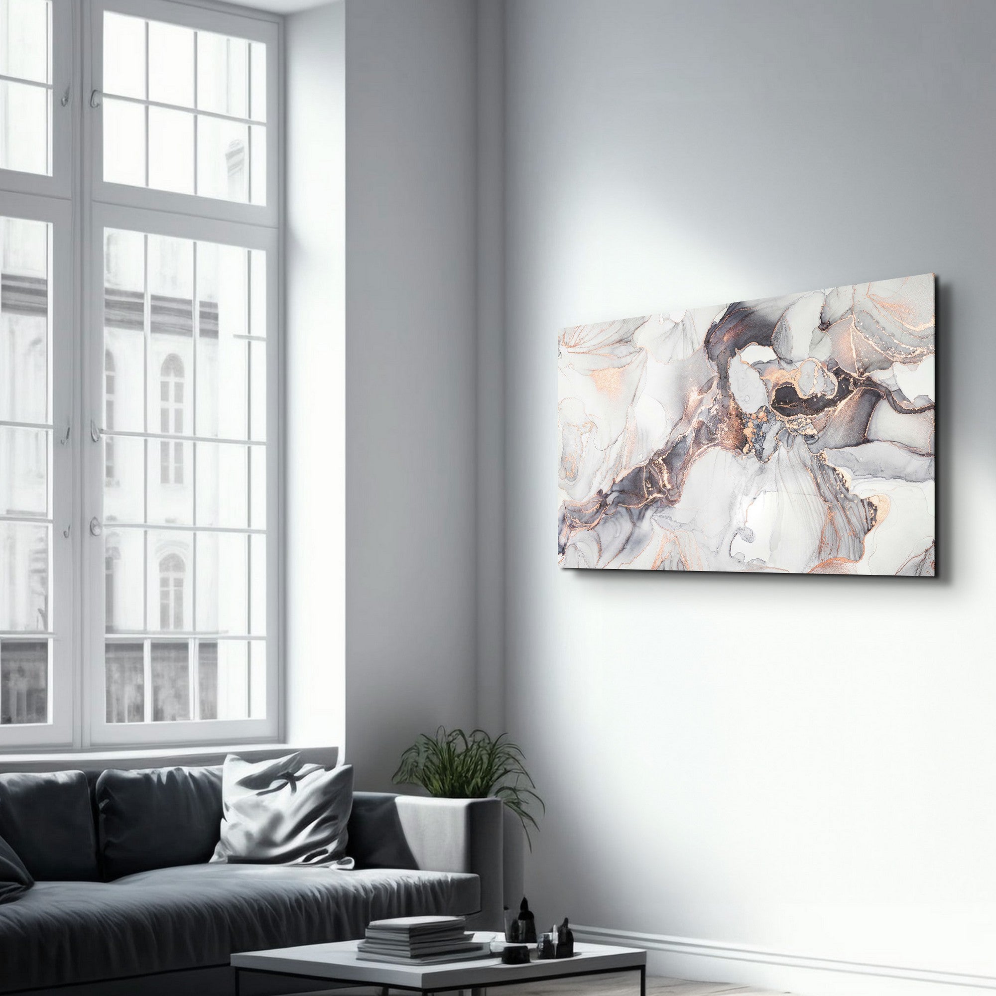 Arte Decorativa em Vidro Temperado Multicolor 70x110cm - Impressão UV de Alta Qualidade