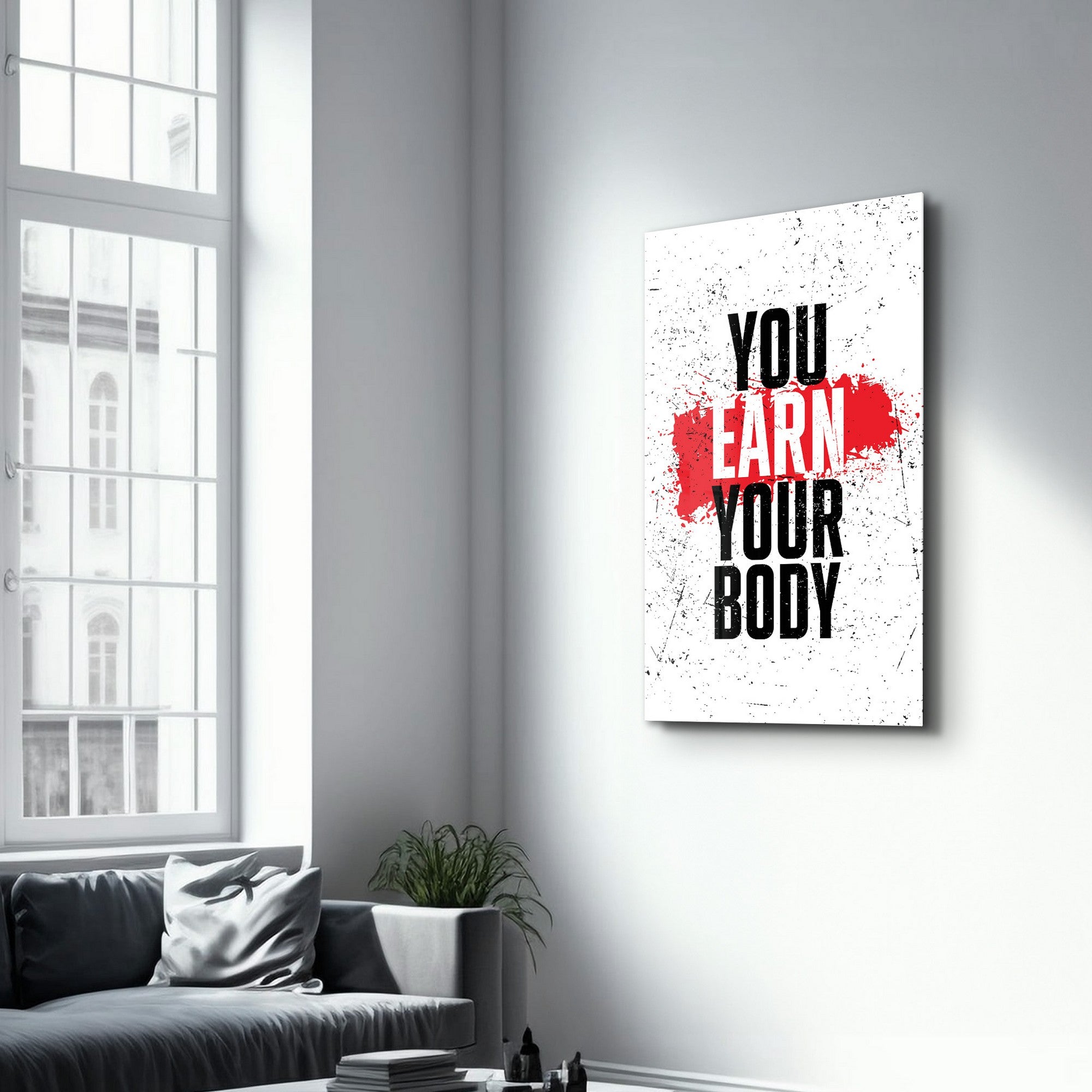 Arte Decorativa em Vidro Temperado Multicolor 35x55cm - Impressão UV de Alta Qualidade