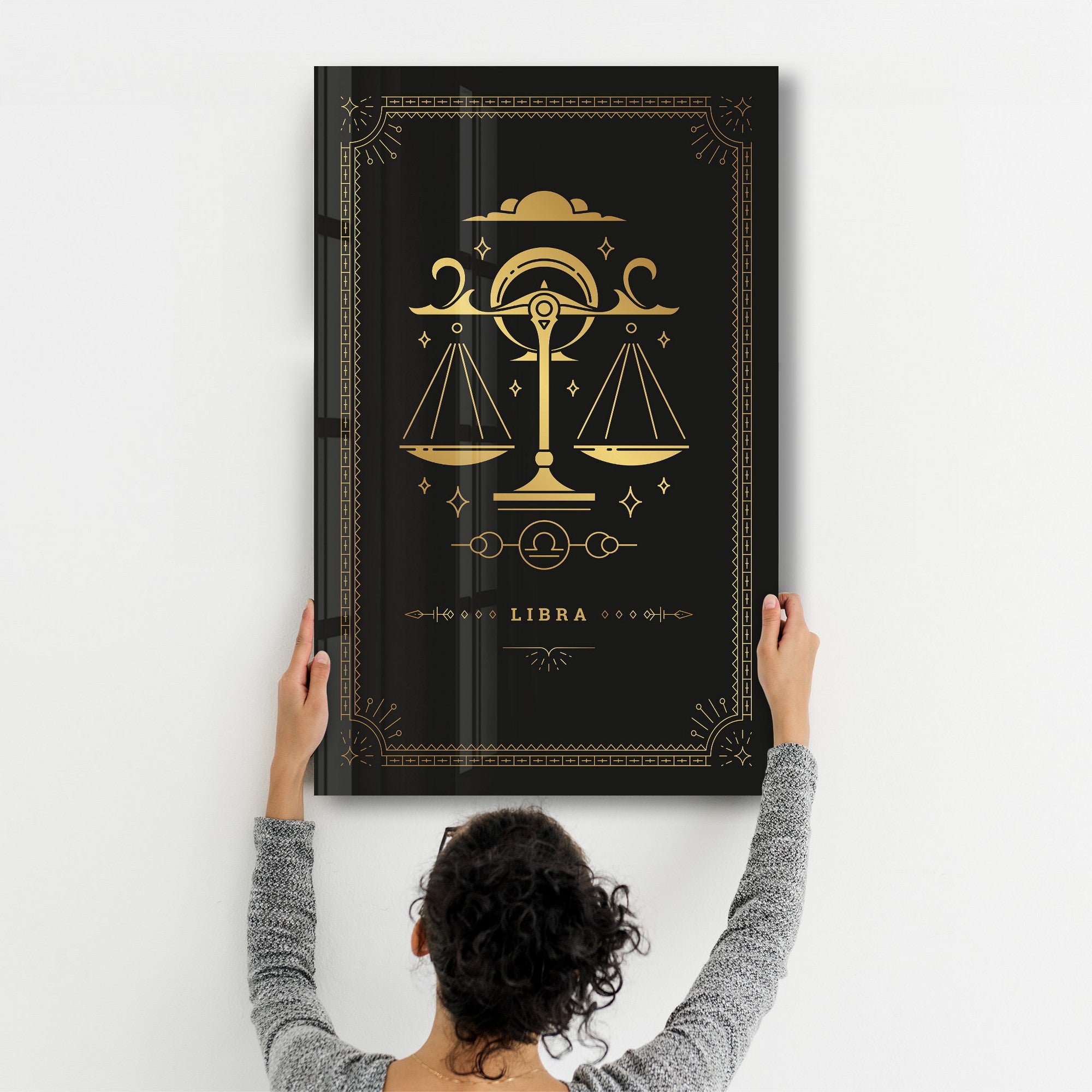 Arte Decorativa em Vidro Temperado Multicolor 70x110cm - Impressão UV de Alta Qualidade