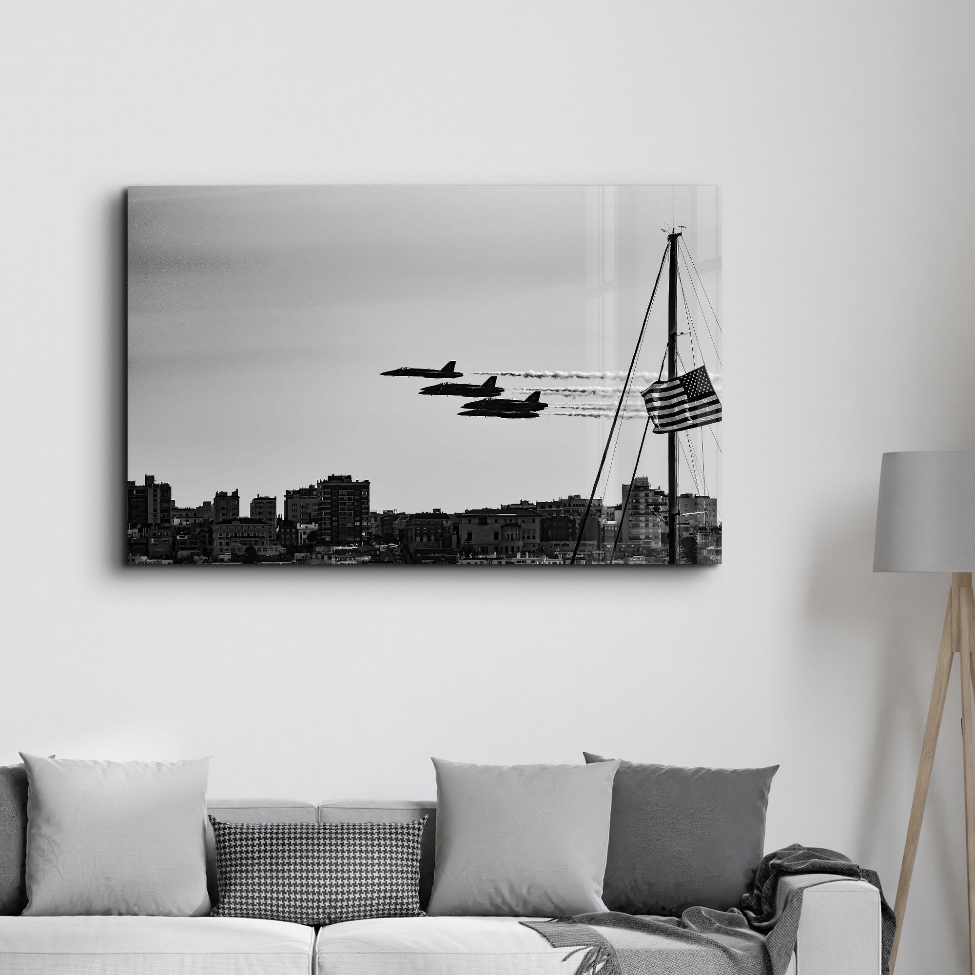 Arte Decorativa em Vidro Temperado Multicolor 35x55cm - Impressão UV de Alta Qualidade