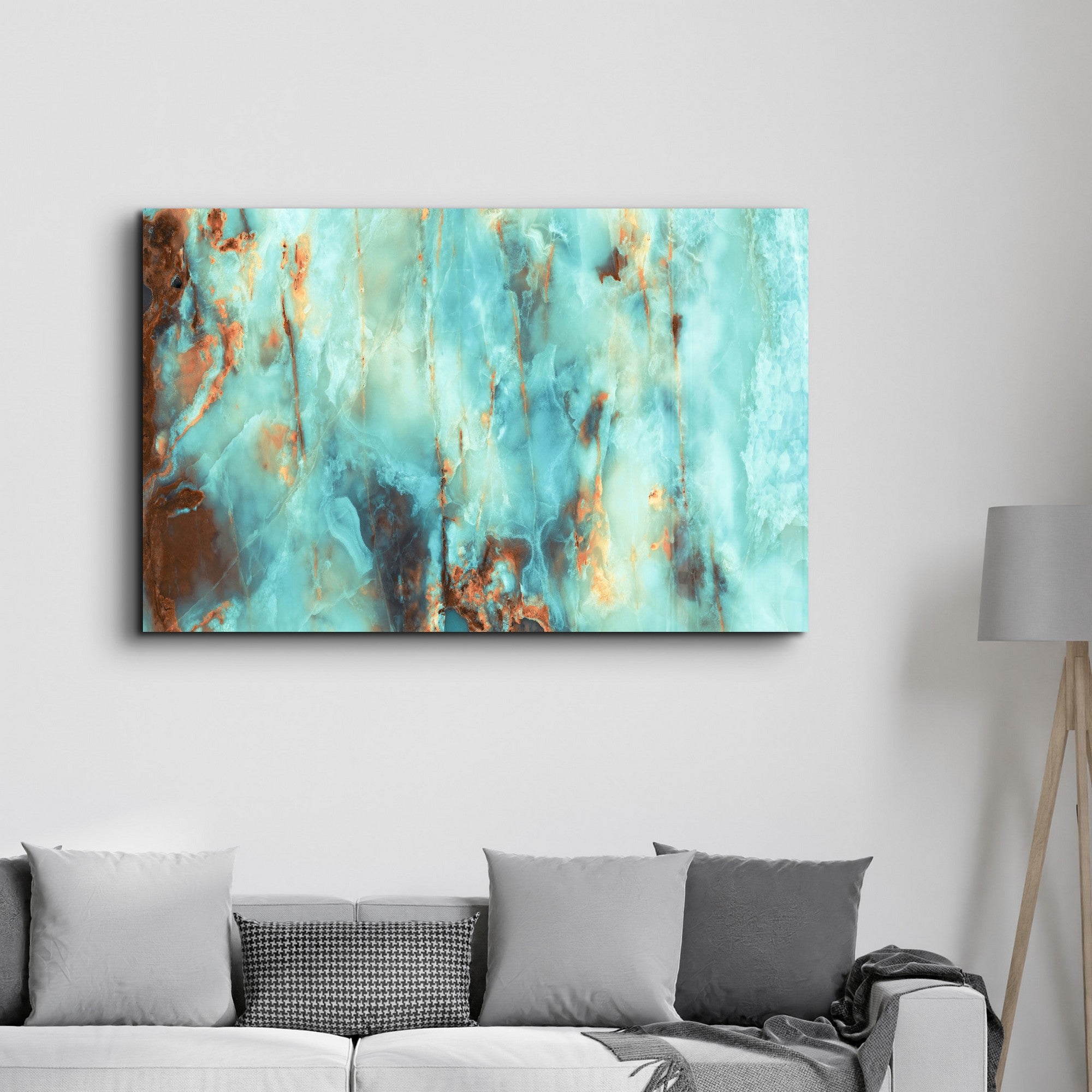 Arte Decorativa em Vidro Temperado Multicolor 35x55cm - Impressão UV de Alta Qualidade