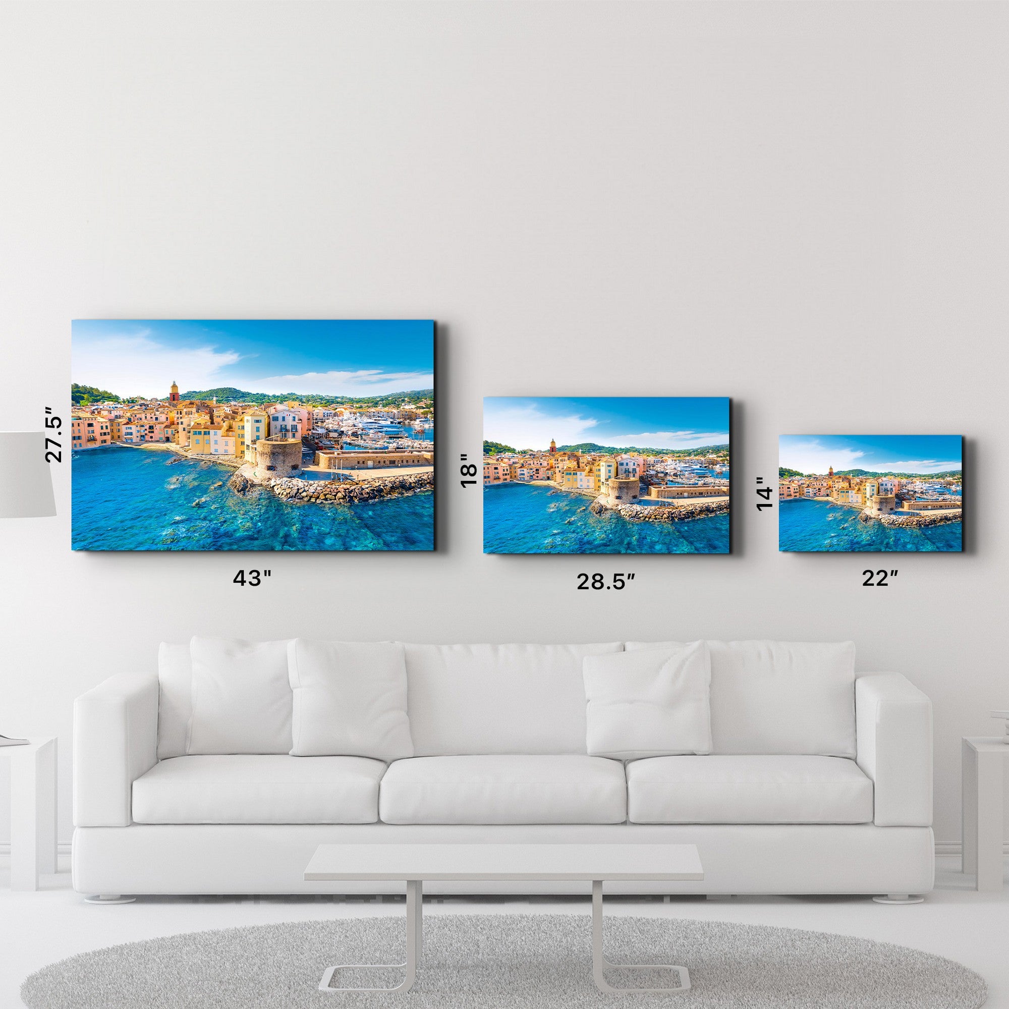 Arte Decorativa em Vidro Temperado Multicolor 70x110cm - Impressão UV de Alta Qualidade