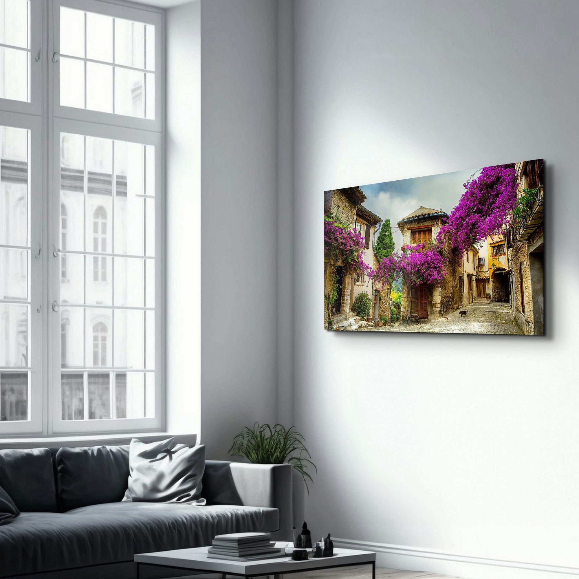 Arte Decorativa em Vidro Temperado Multicolor 70x110cm - Impressão UV de Alta Qualidade