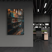 Arte Decorativa em Vidro Temperado Multicolor 35x55cm - Impressão UV de Alta Qualidade