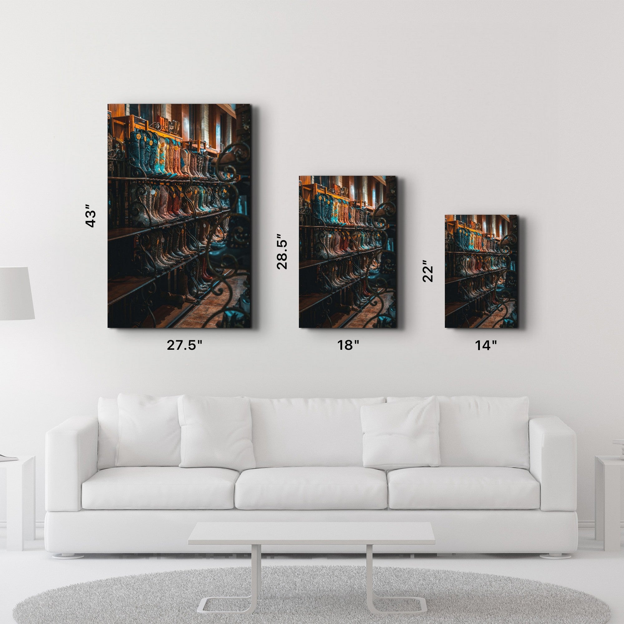 Arte Decorativa em Vidro Temperado Multicolor 35x55cm - Impressão UV de Alta Qualidade