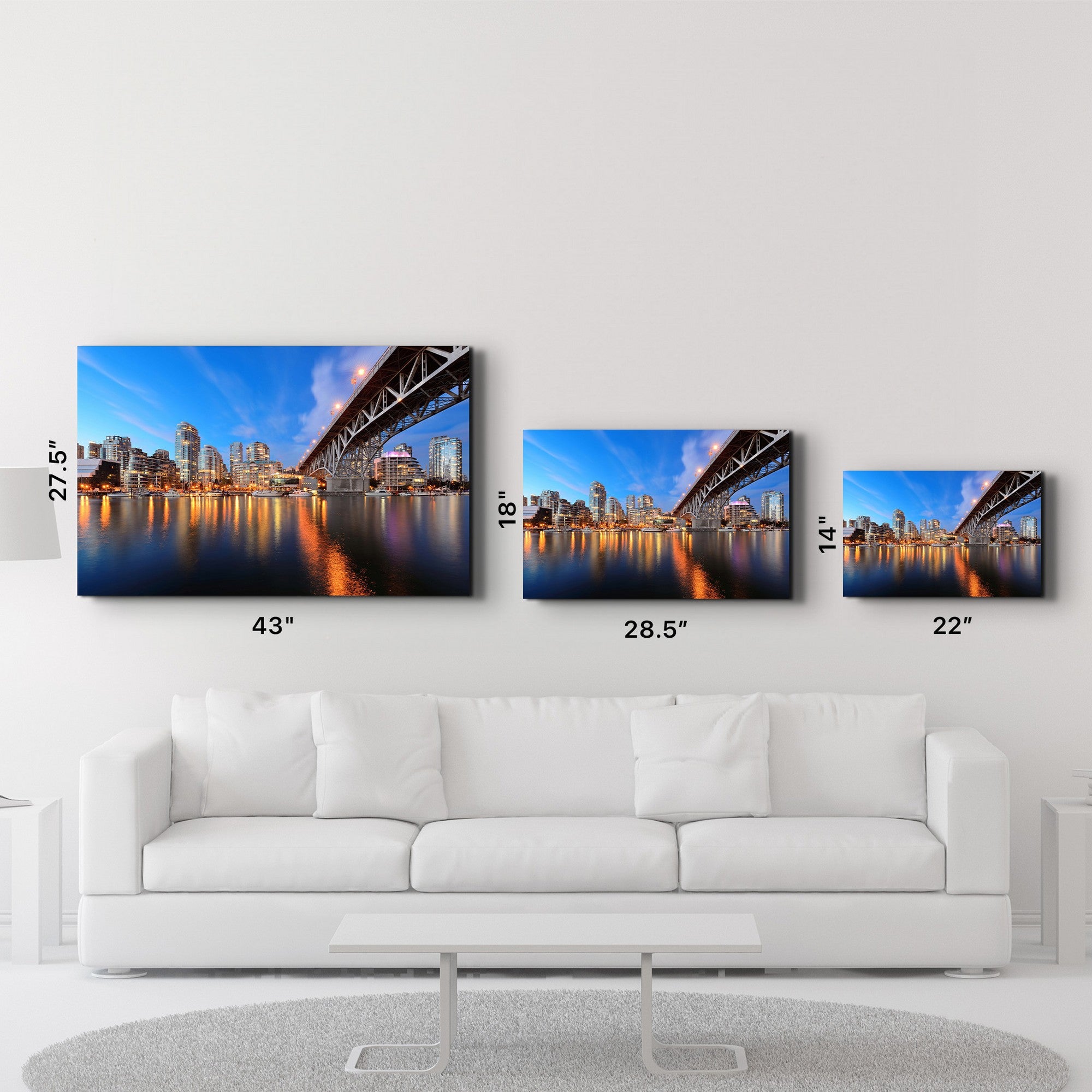 Arte Decorativa em Vidro Temperado Multicolor 70x110cm - Impressão UV de Alta Qualidade