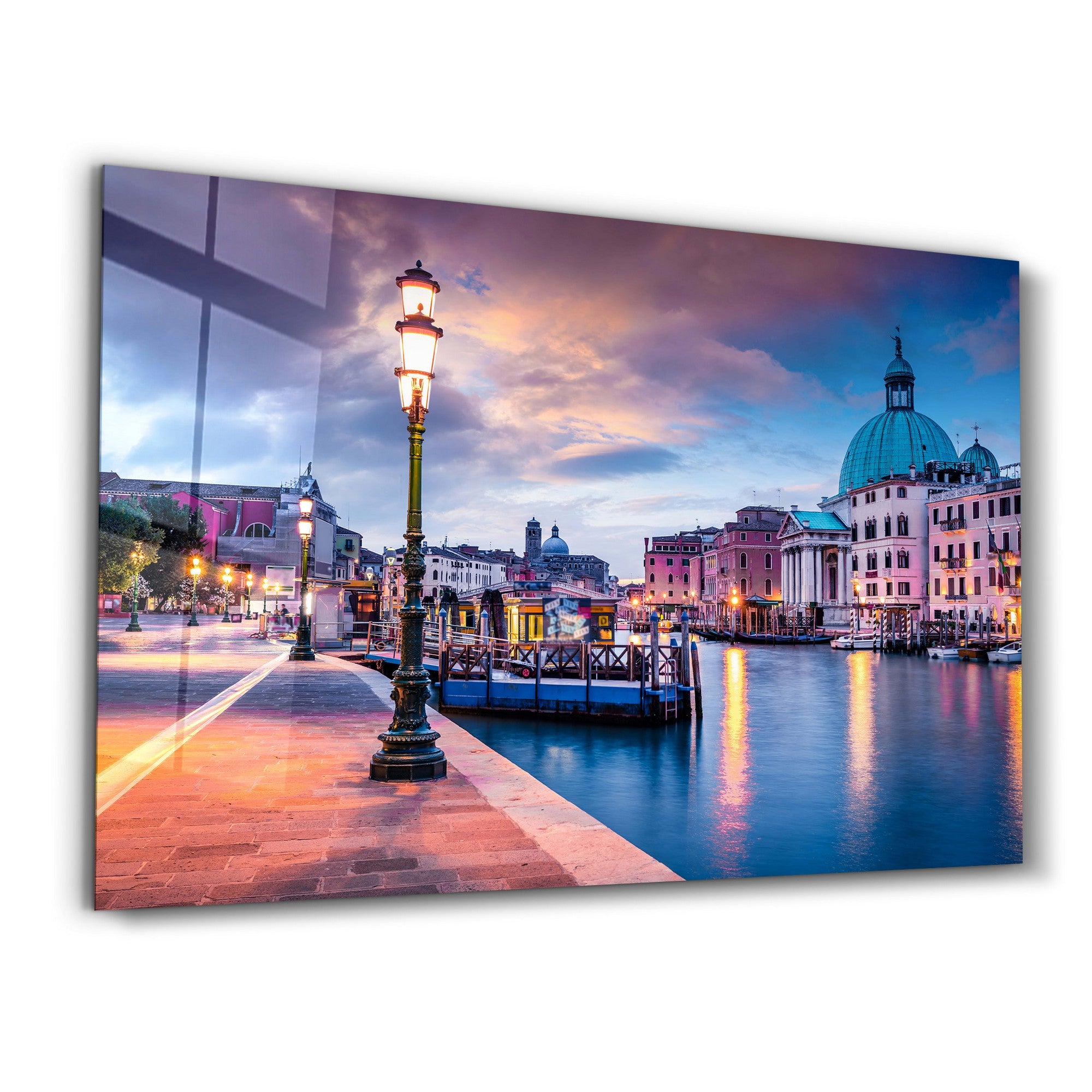 Arte Decorativa em Vidro Temperado Multicolor 35x55cm - Impressão UV de Alta Qualidade