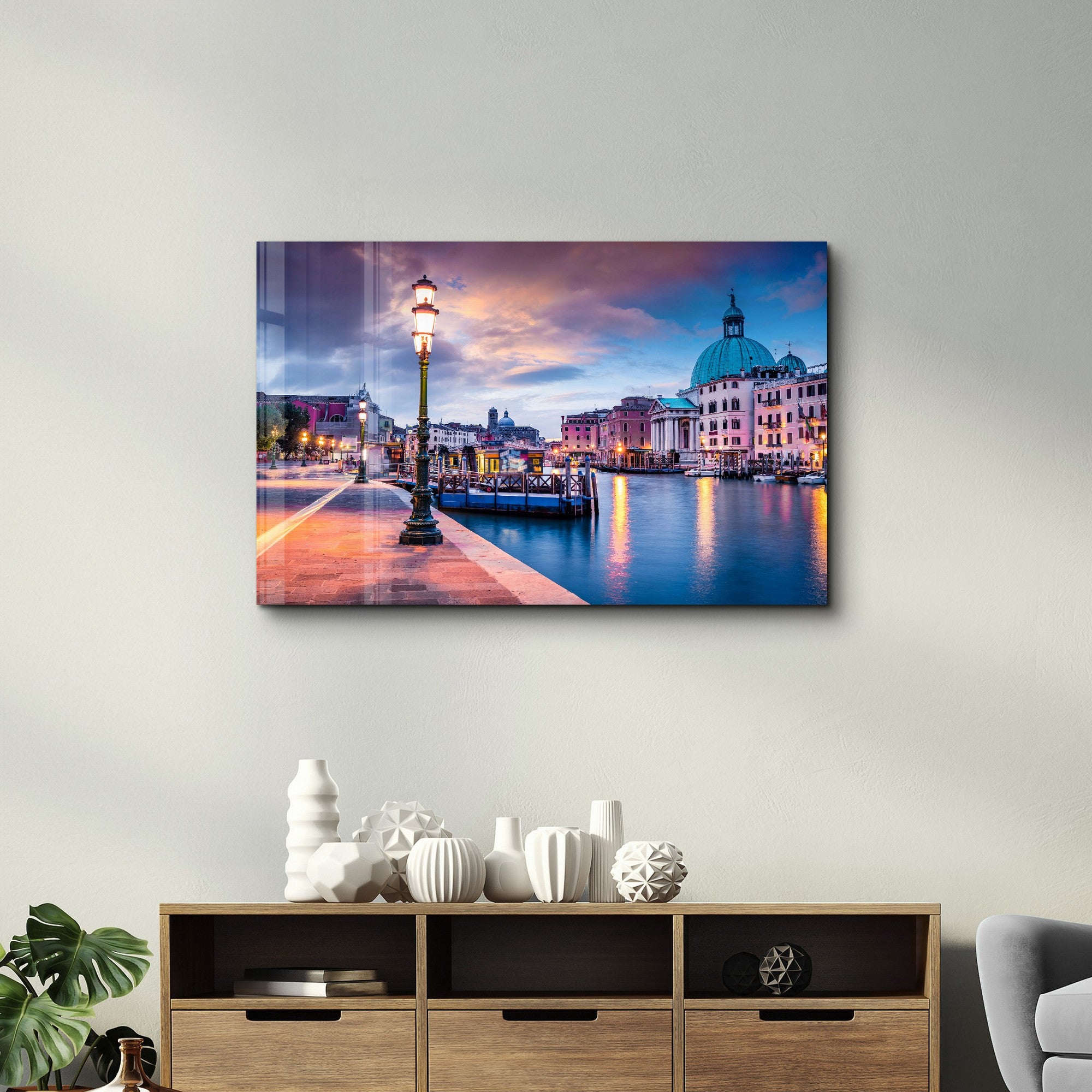 Arte Decorativa em Vidro Temperado Multicolor 70x110cm - Impressão UV de Alta Qualidade