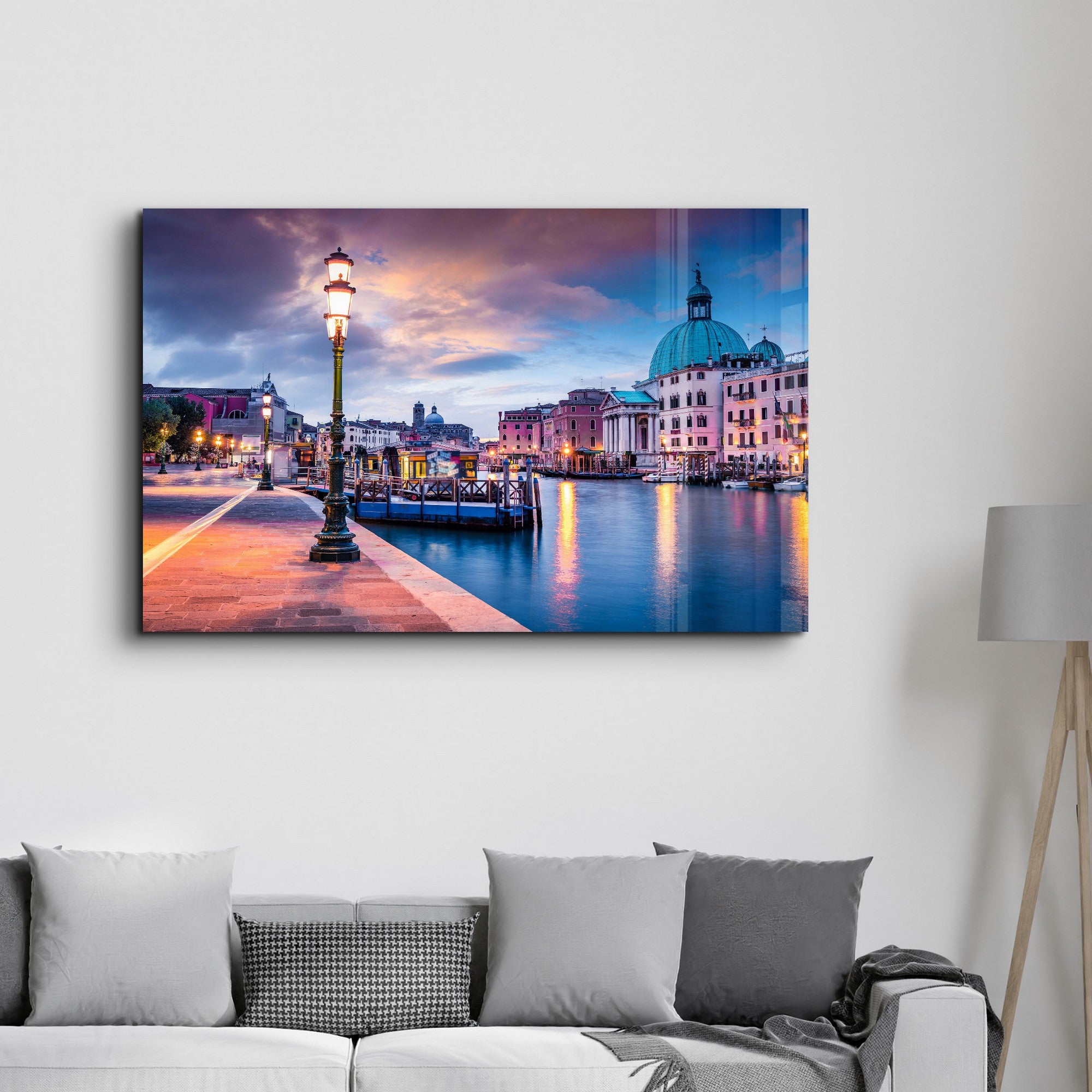 Arte Decorativa em Vidro Temperado Multicolor 70x110cm - Impressão UV de Alta Qualidade