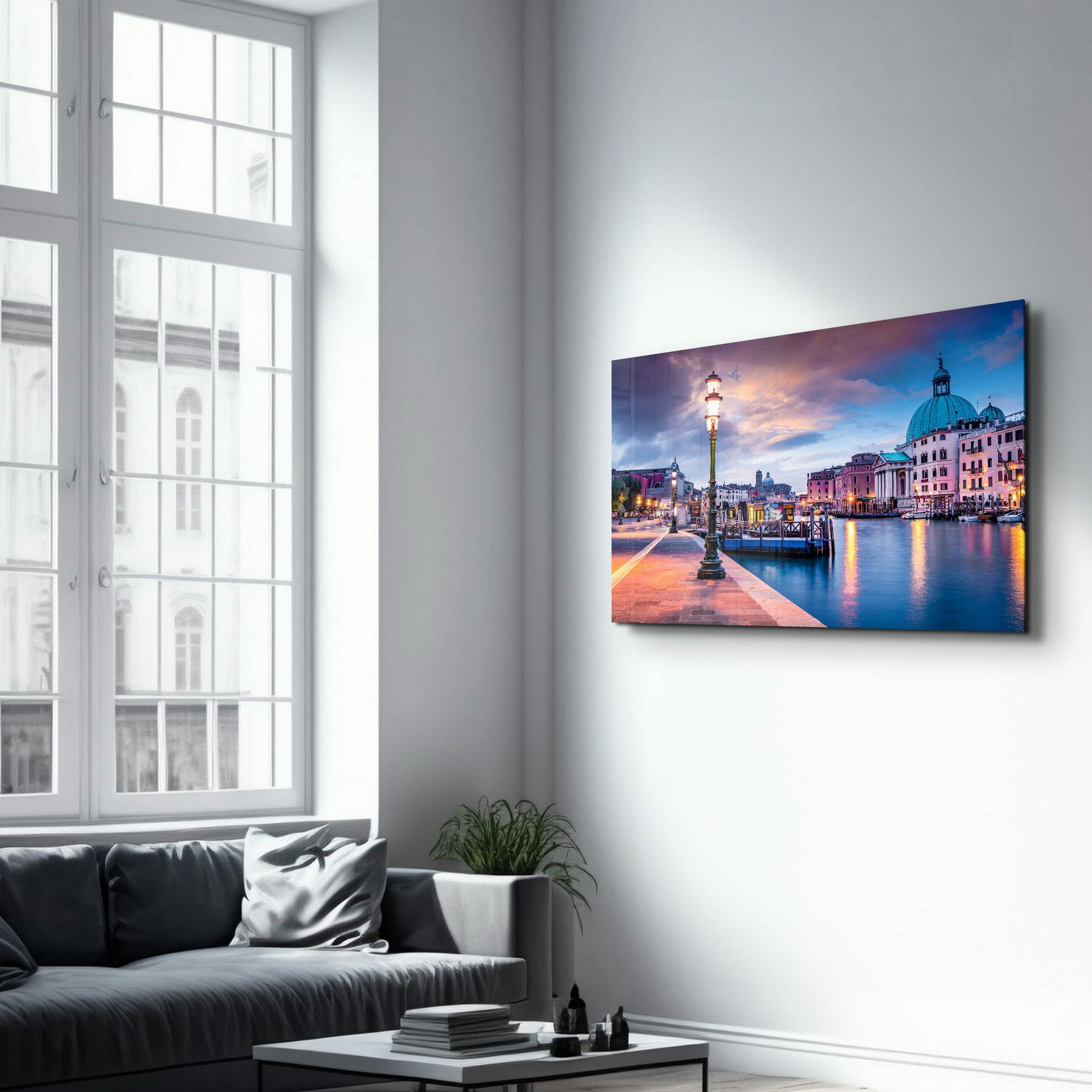 Arte Decorativa em Vidro Temperado Multicolor 70x110cm - Impressão UV de Alta Qualidade