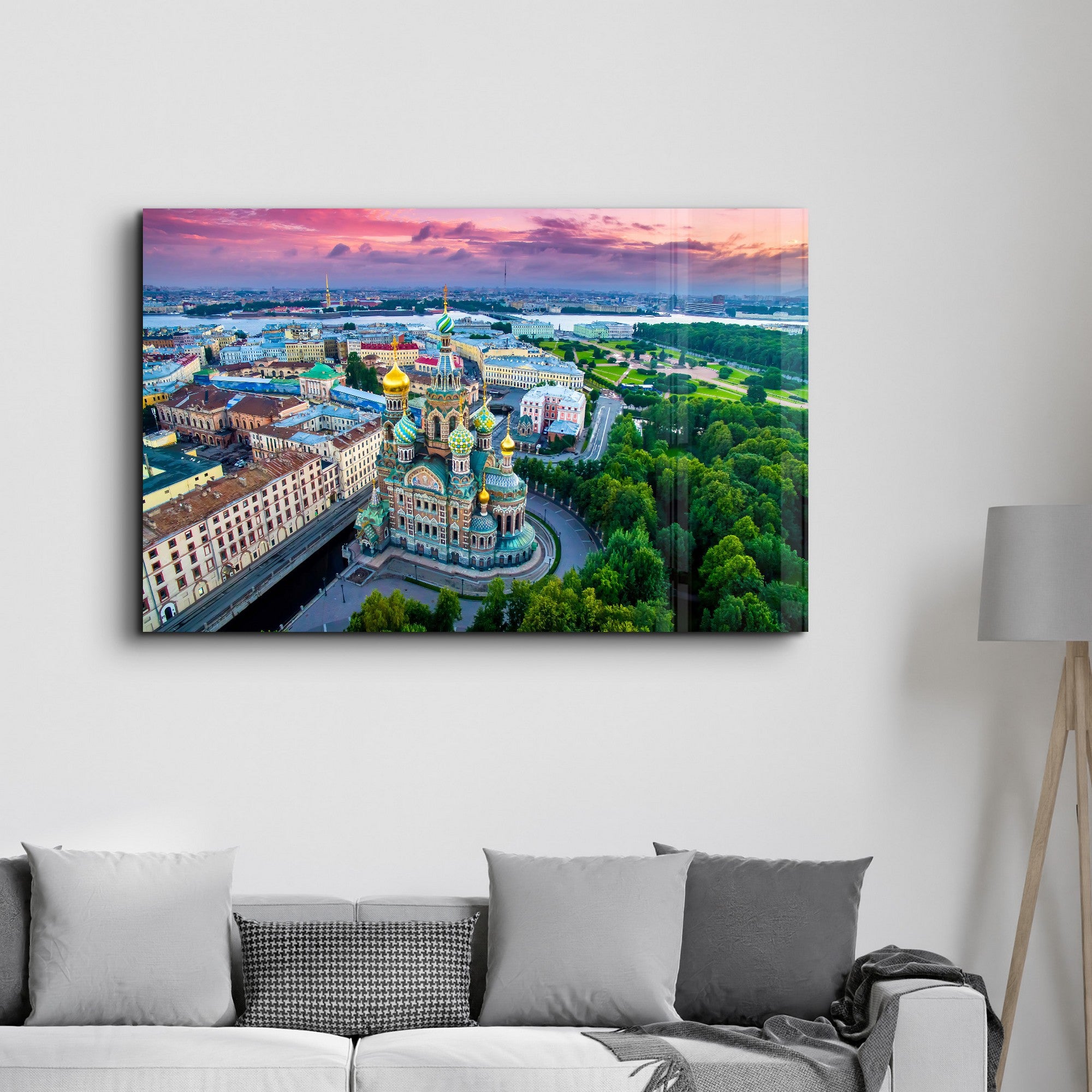 Quadro Decorativo em Vidro Temperado Multicolor 35x55cm - Impressão UV de Alta Qualidade