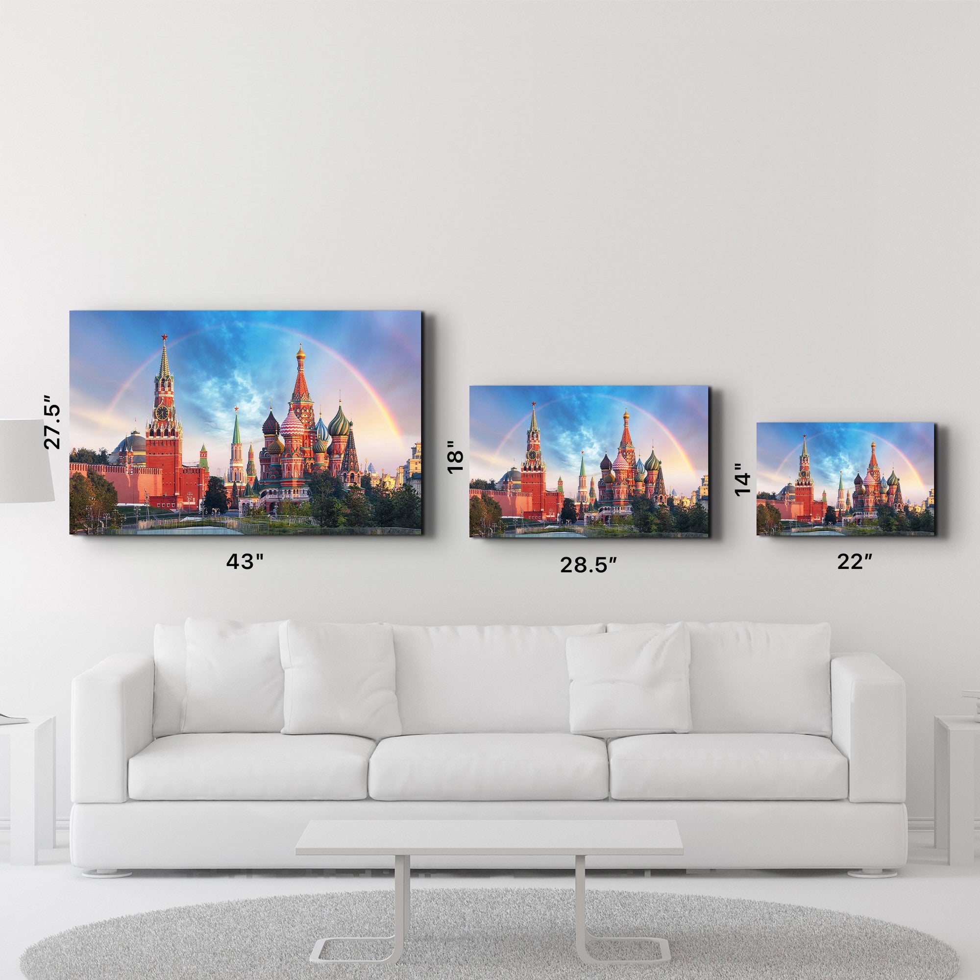 Arte Decorativa em Vidro Temperado Multicolor 70x110cm - Impressão UV de Alta Qualidade