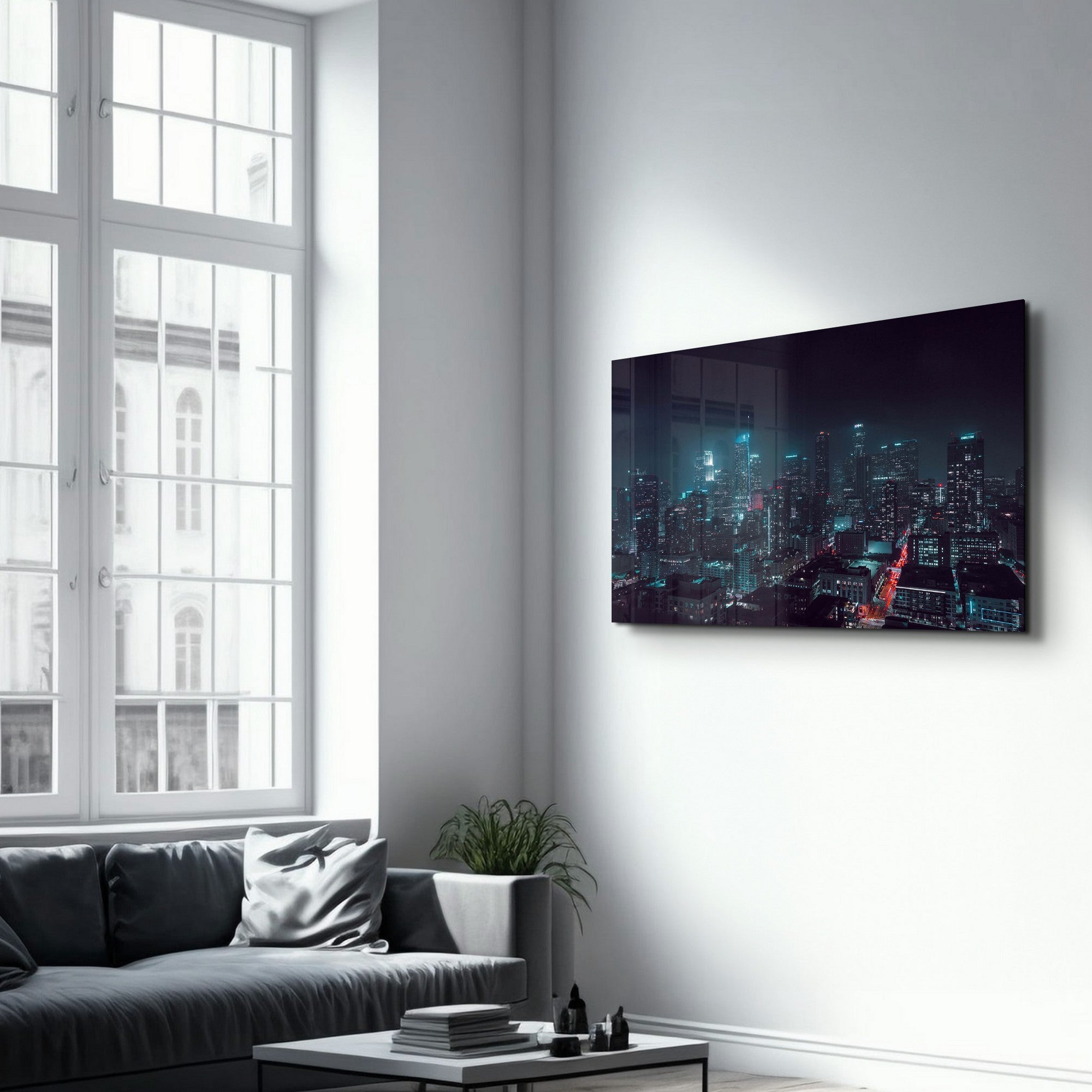 Arte Decorativa em Vidro Temperado Multicolor 70x110cm - Impressão UV de Alta Qualidade