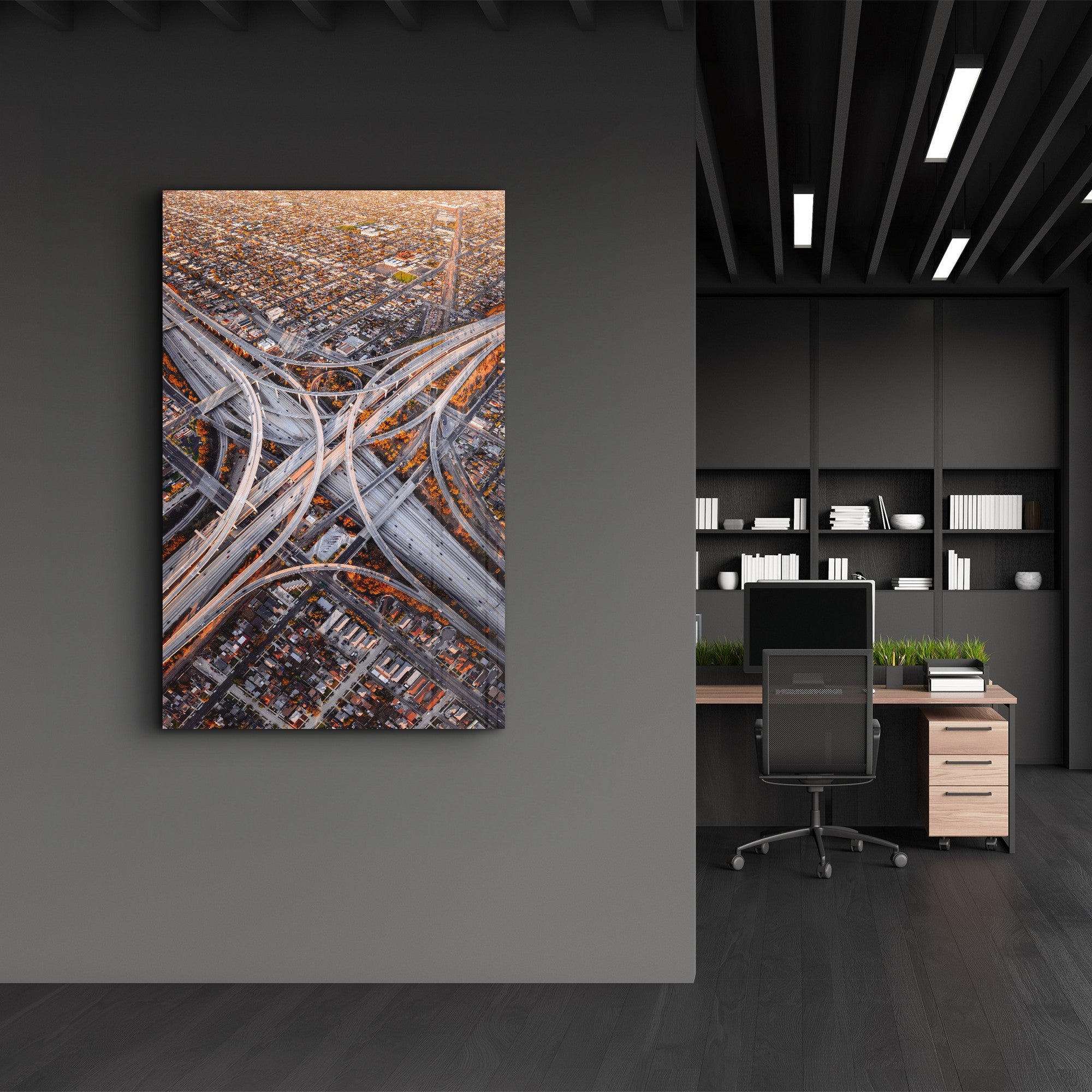 Arte Decorativa em Vidro Temperado Multicolor 35x55cm - Impressão UV de Alta Qualidade