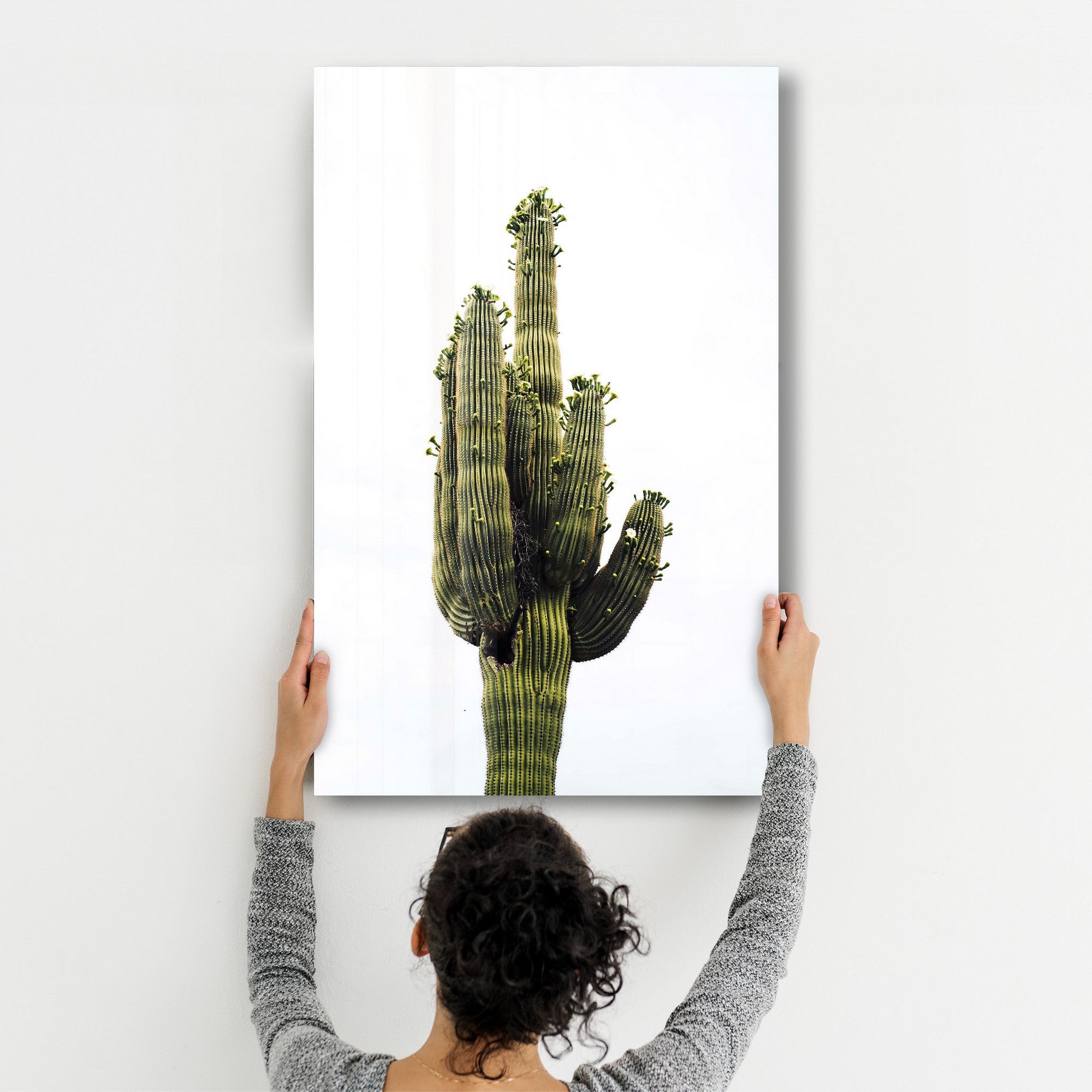 Arte Decorativa em Vidro Temperado Multicolor 35x55cm - Impressão UV de Alta Qualidade