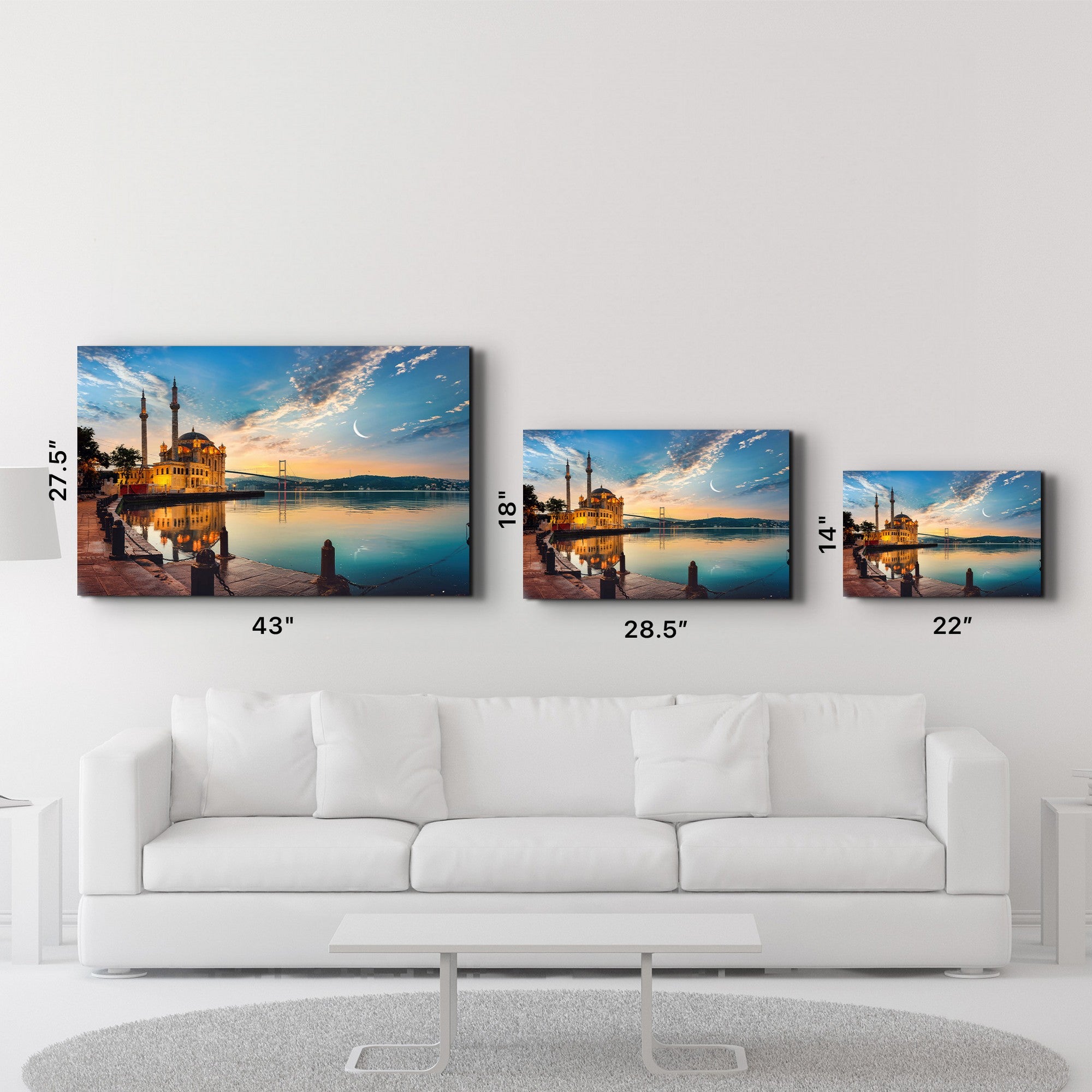 Arte Decorativa em Vidro Temperado Multicolor 35x55cm - Impressão UV de Alta Qualidade