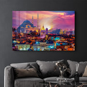 Quadro Decorativo em Vidro Temperado Multicolor 35x55cm - Impressão UV de Alta Qualidade