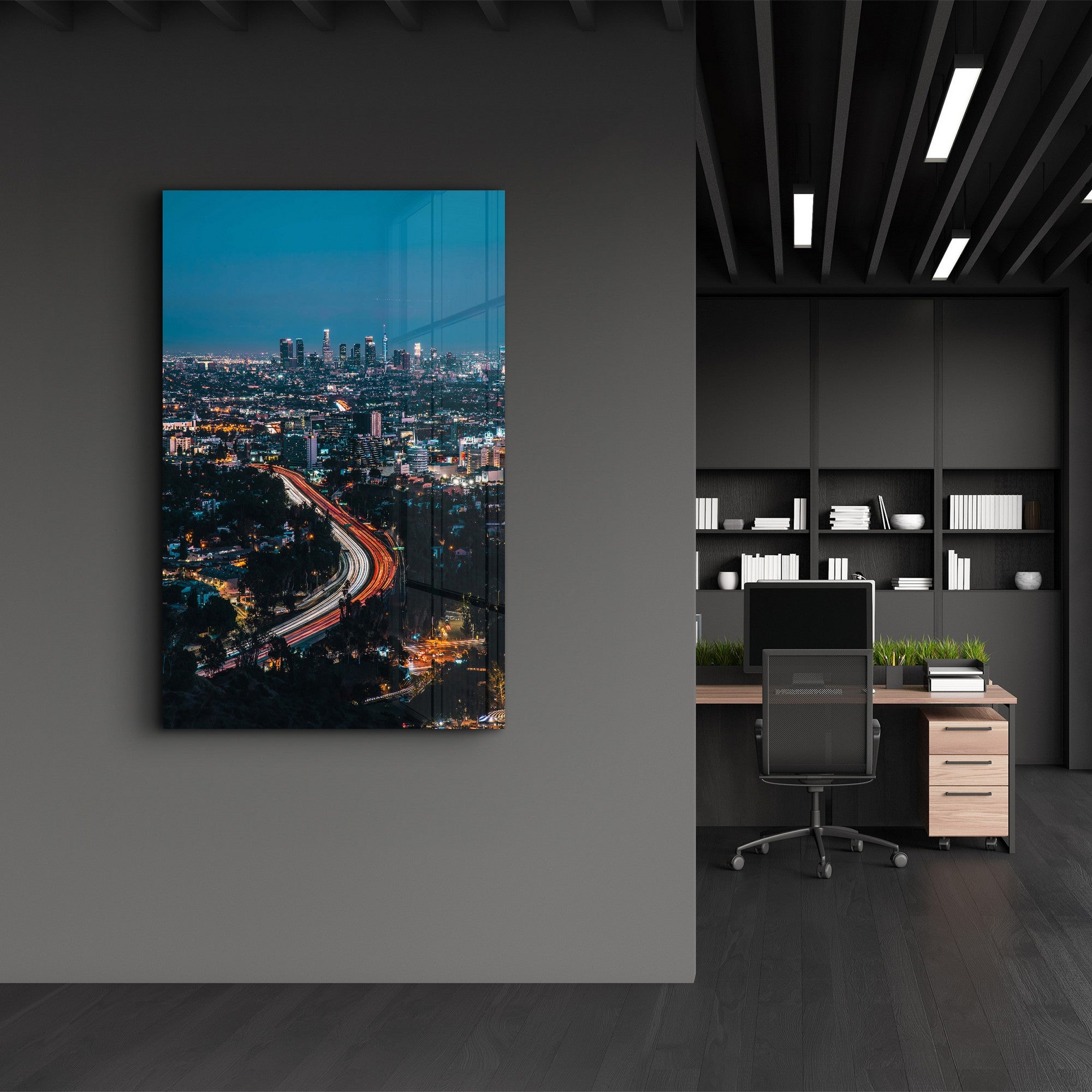 Arte Decorativa em Vidro Temperado Multicolor 35x55cm - Impressão UV de Alta Qualidade