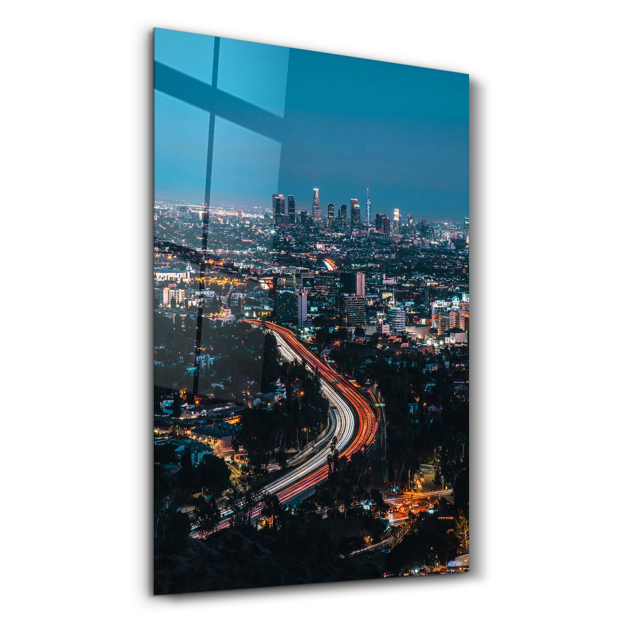 Arte Decorativa em Vidro Temperado Multicolor 35x55cm - Impressão UV de Alta Qualidade