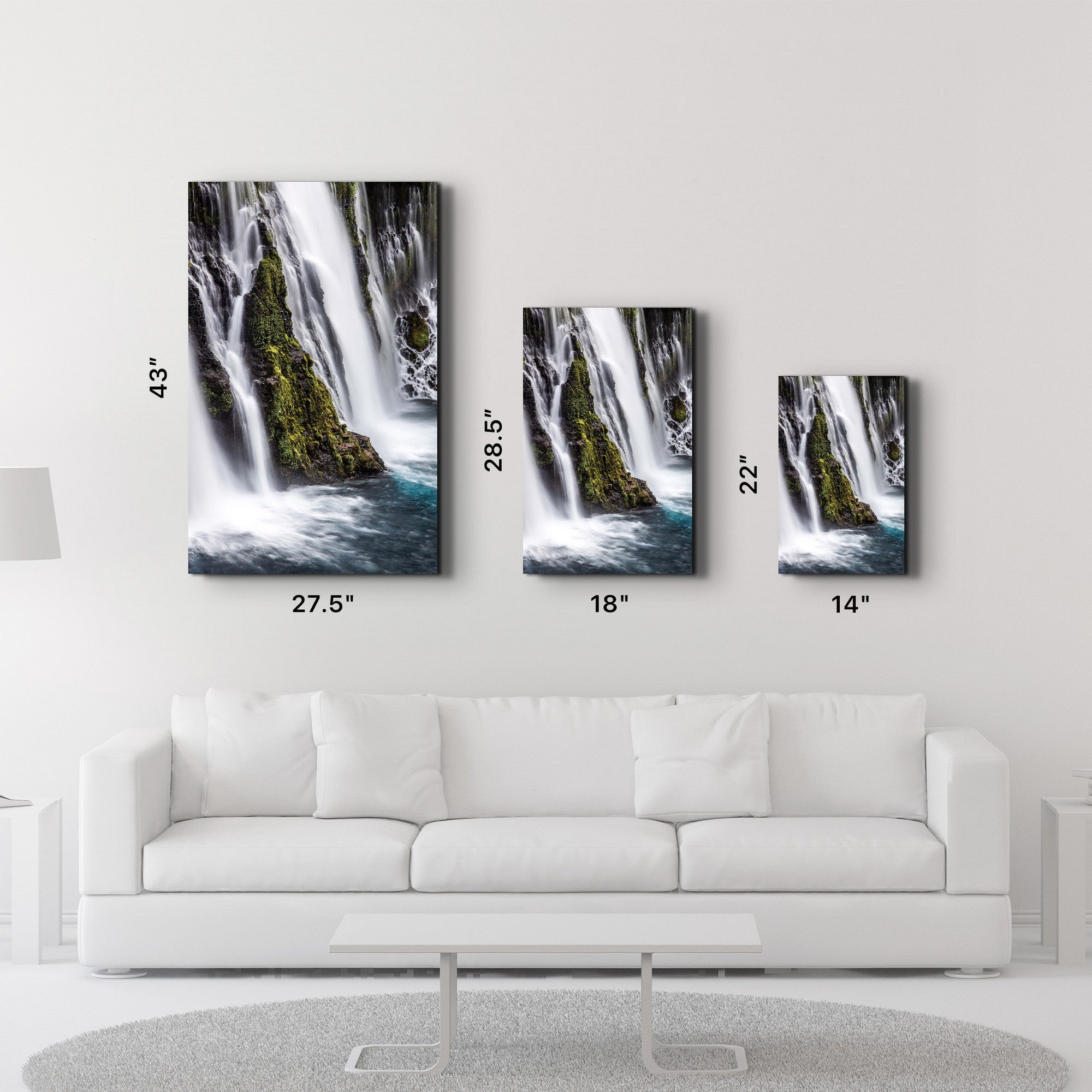 Arte Decorativa em Vidro Temperado Multicolor 35x55cm - Impressão UV de Alta Qualidade