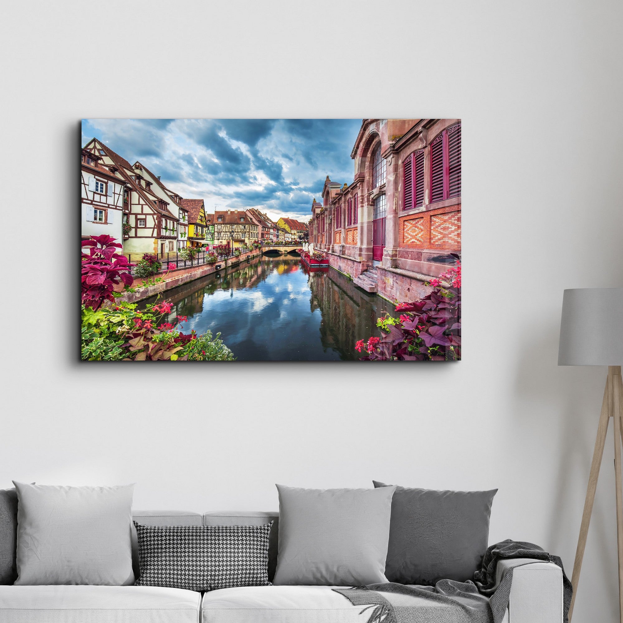 Arte Decorativa em Vidro Temperado Multicolor 70x110cm - Impressão UV de Alta Qualidade