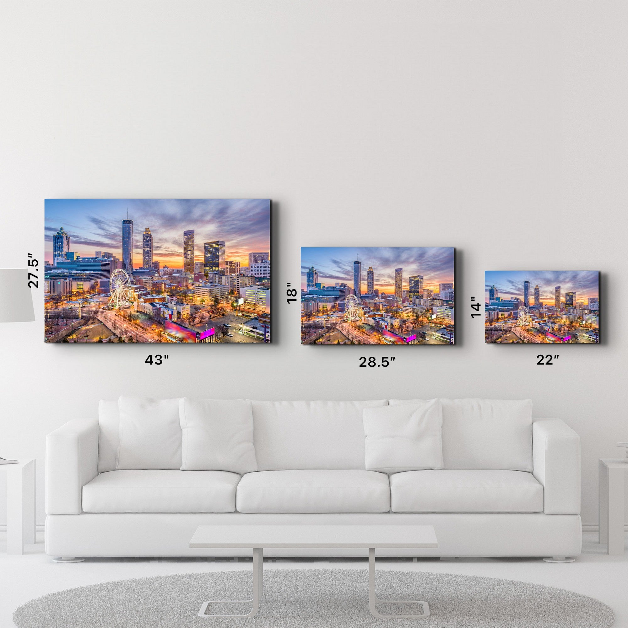 Arte Decorativa em Vidro Temperado Multicolor 35x55cm - Impressão UV de Alta Qualidade