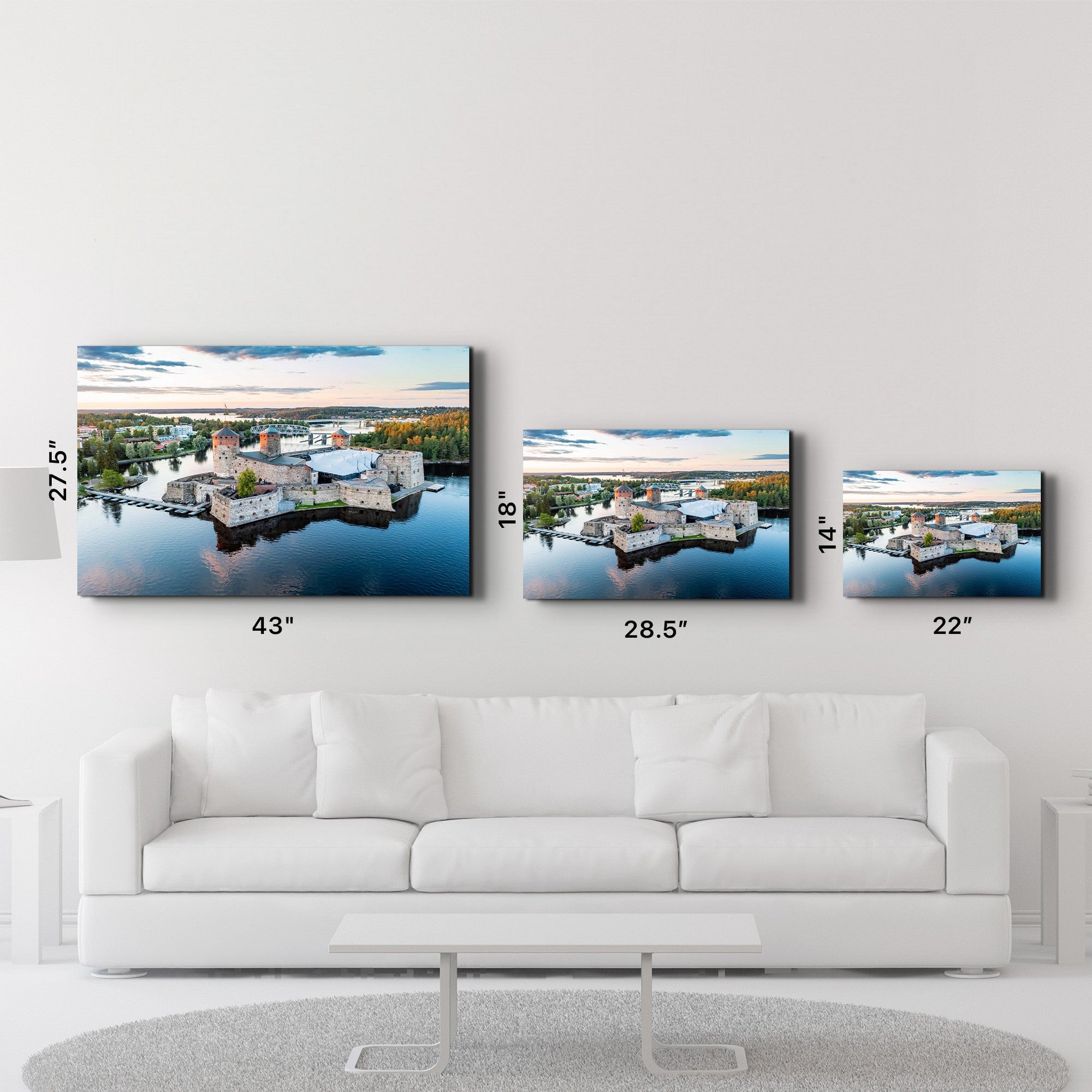 Arte Decorativa em Vidro Temperado Multicolor 35x55cm - Impressão UV de Alta Qualidade