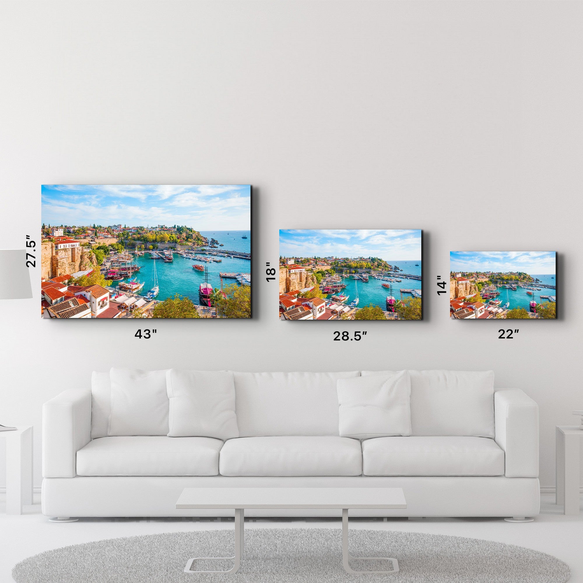 Arte Decorativa em Vidro Temperado Multicolor 35x55cm - Impressão UV de Alta Qualidade