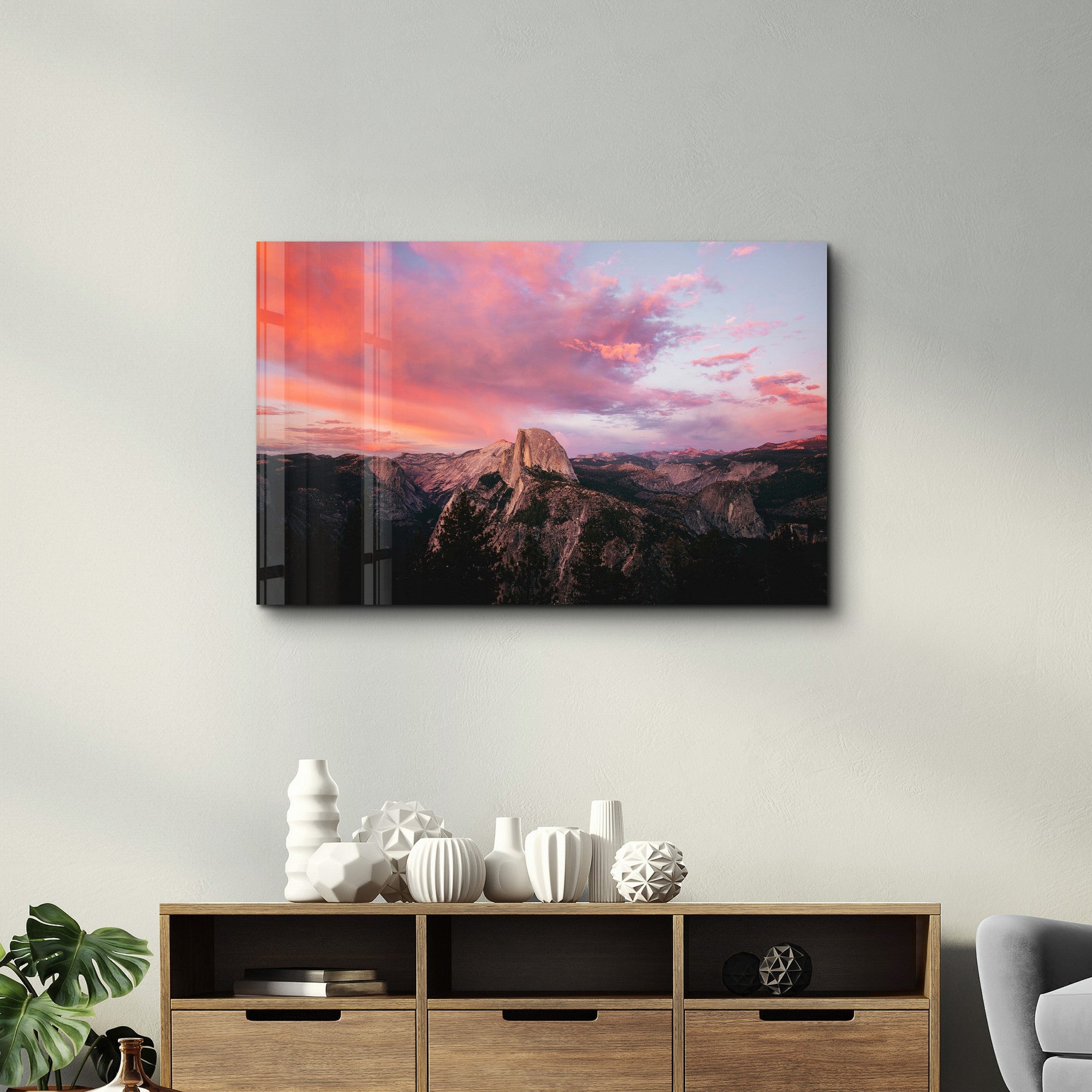 Quadro Decorativo em Vidro Temperado Multicolor 35x55cm - Impressão UV de Alta Qualidade