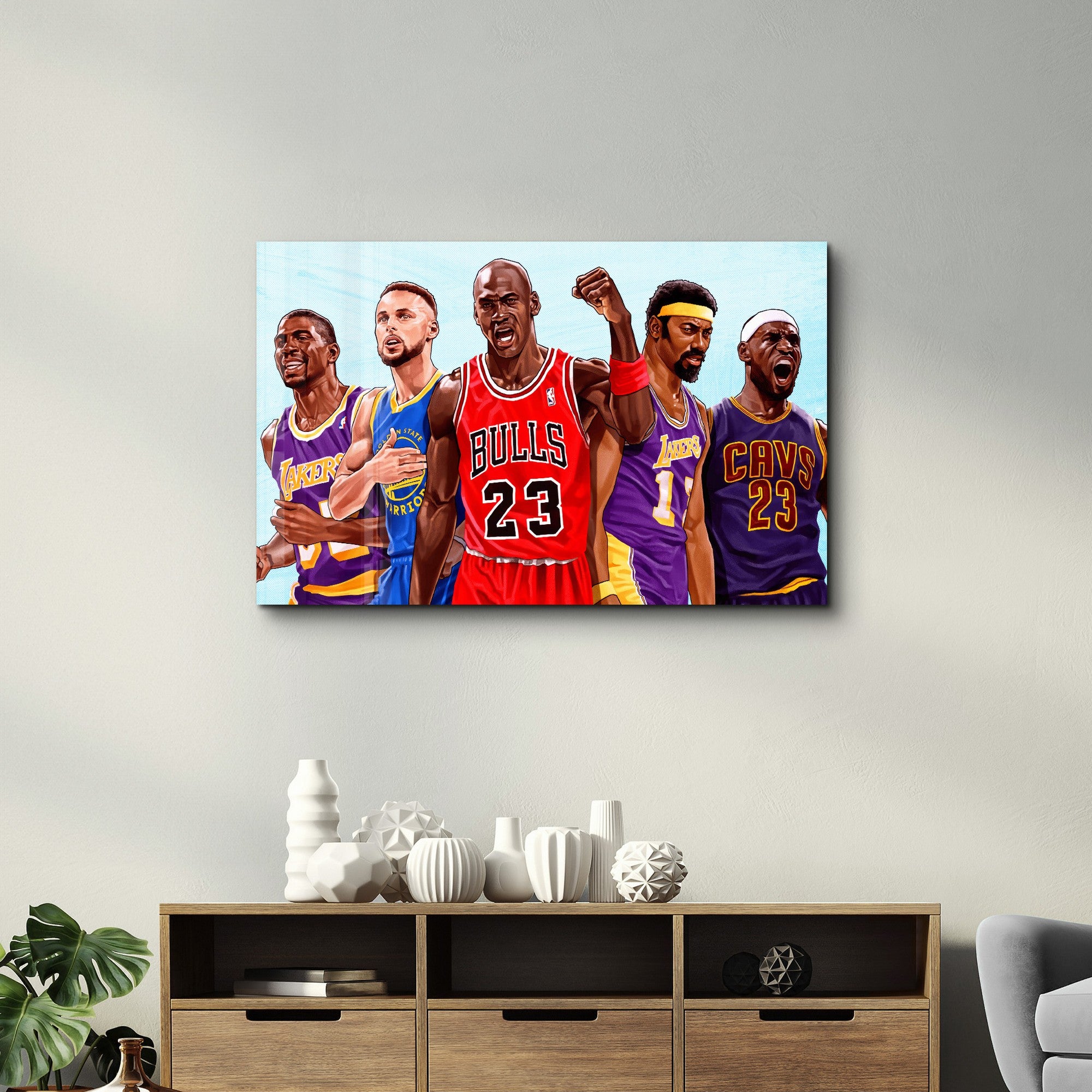 Quadro Decorativo em Vidro Temperado Multicolor 35x55cm - Impressão UV de Alta Qualidade