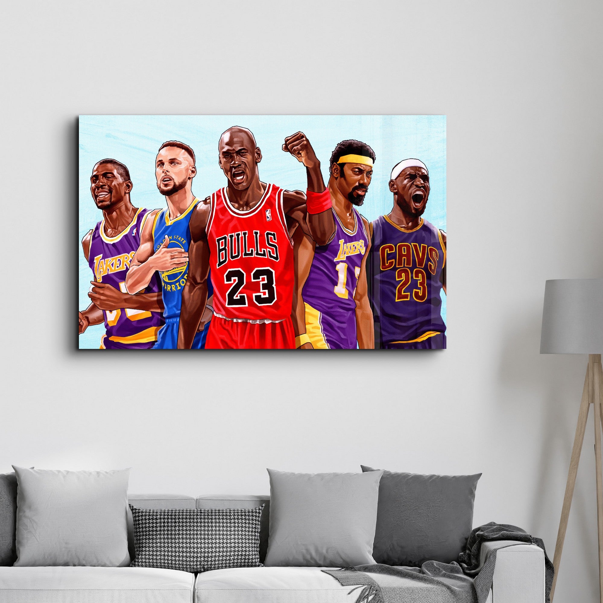 Quadro Decorativo em Vidro Temperado Multicolor 35x55cm - Impressão UV de Alta Qualidade