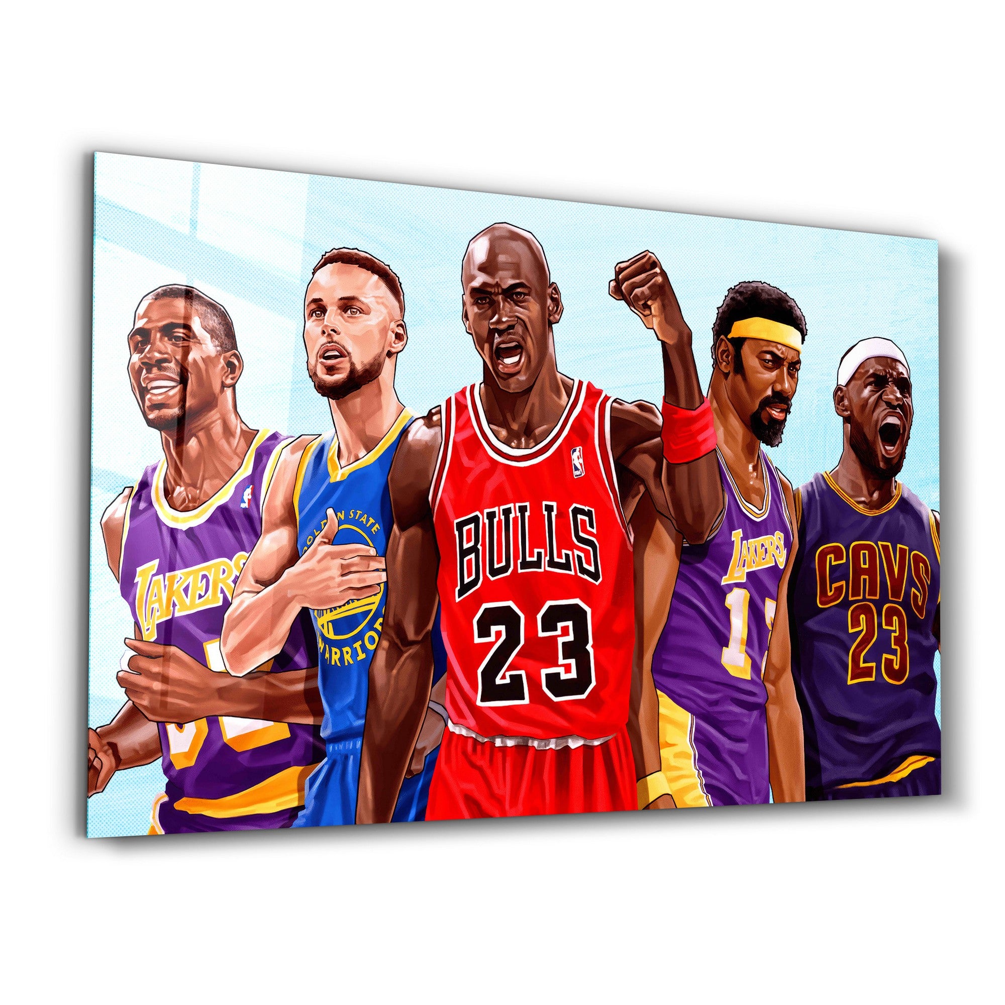 Quadro Decorativo em Vidro Temperado Multicolor 35x55cm - Impressão UV de Alta Qualidade