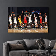 Arte Decorativa em Vidro Temperado Multicolor 35x55cm - Impressão UV de Alta Qualidade