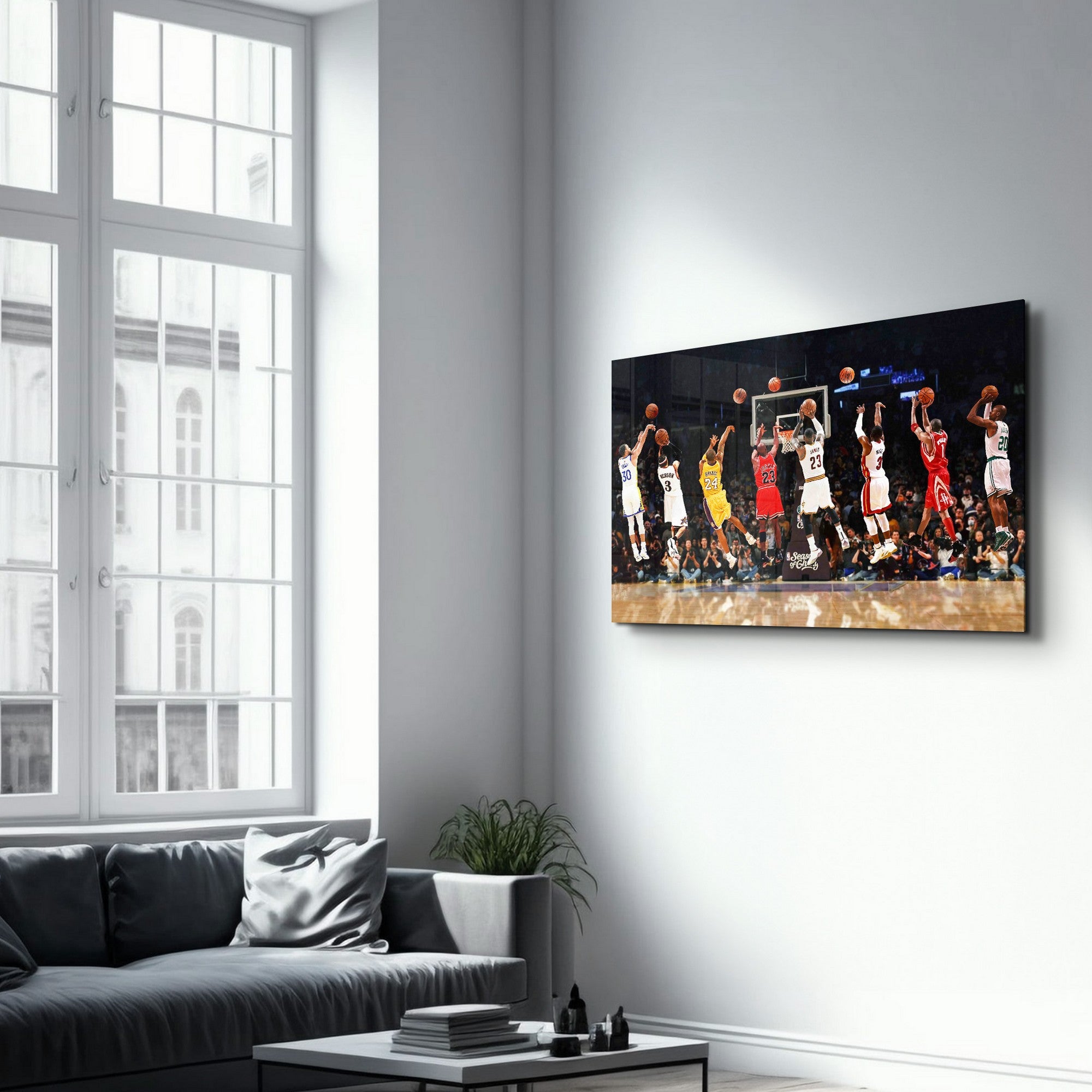 Arte Decorativa em Vidro Temperado Multicolor 35x55cm - Impressão UV de Alta Qualidade