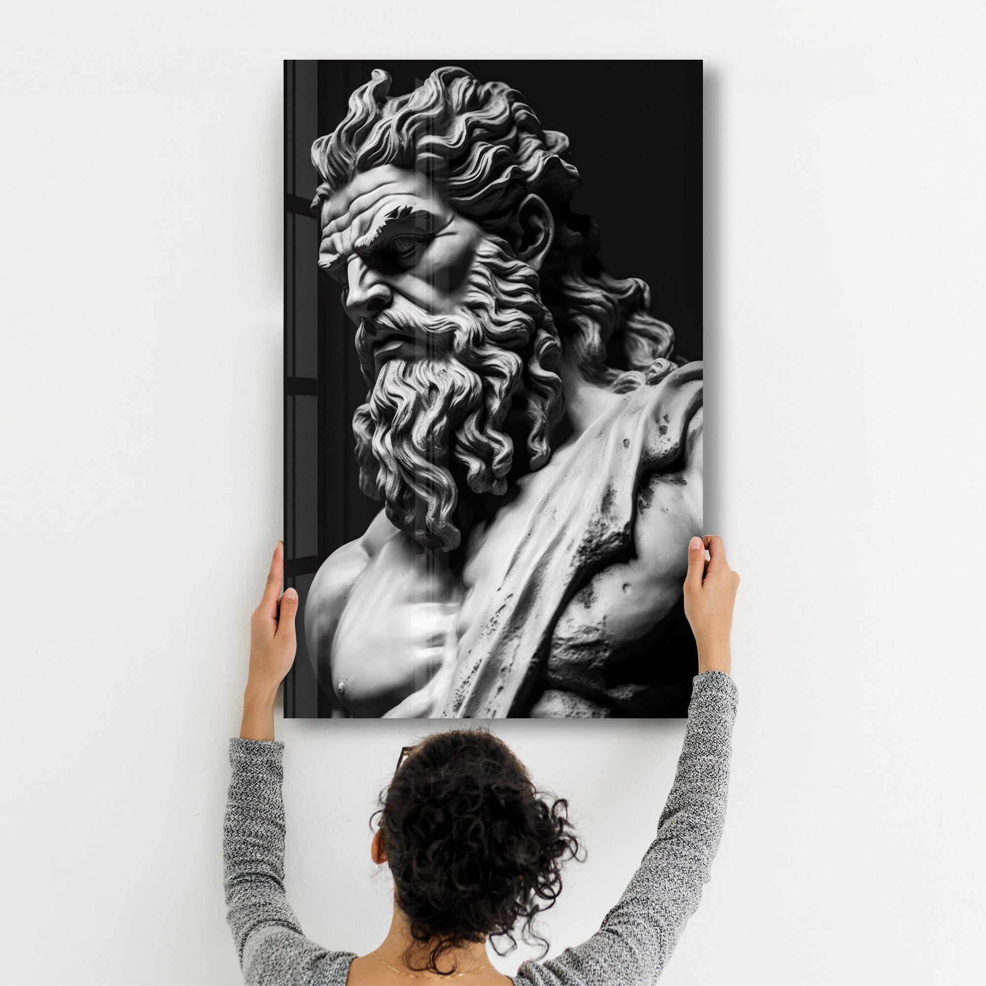 Arte Decorativa em Vidro Temperado Multicolor 35x55cm - Impressão UV de Alta Qualidade