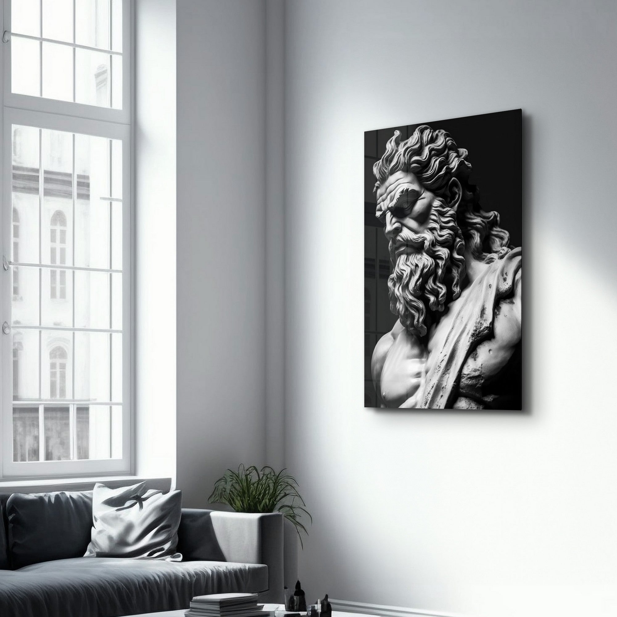 Arte Decorativa em Vidro Temperado Multicolor 35x55cm - Impressão UV de Alta Qualidade