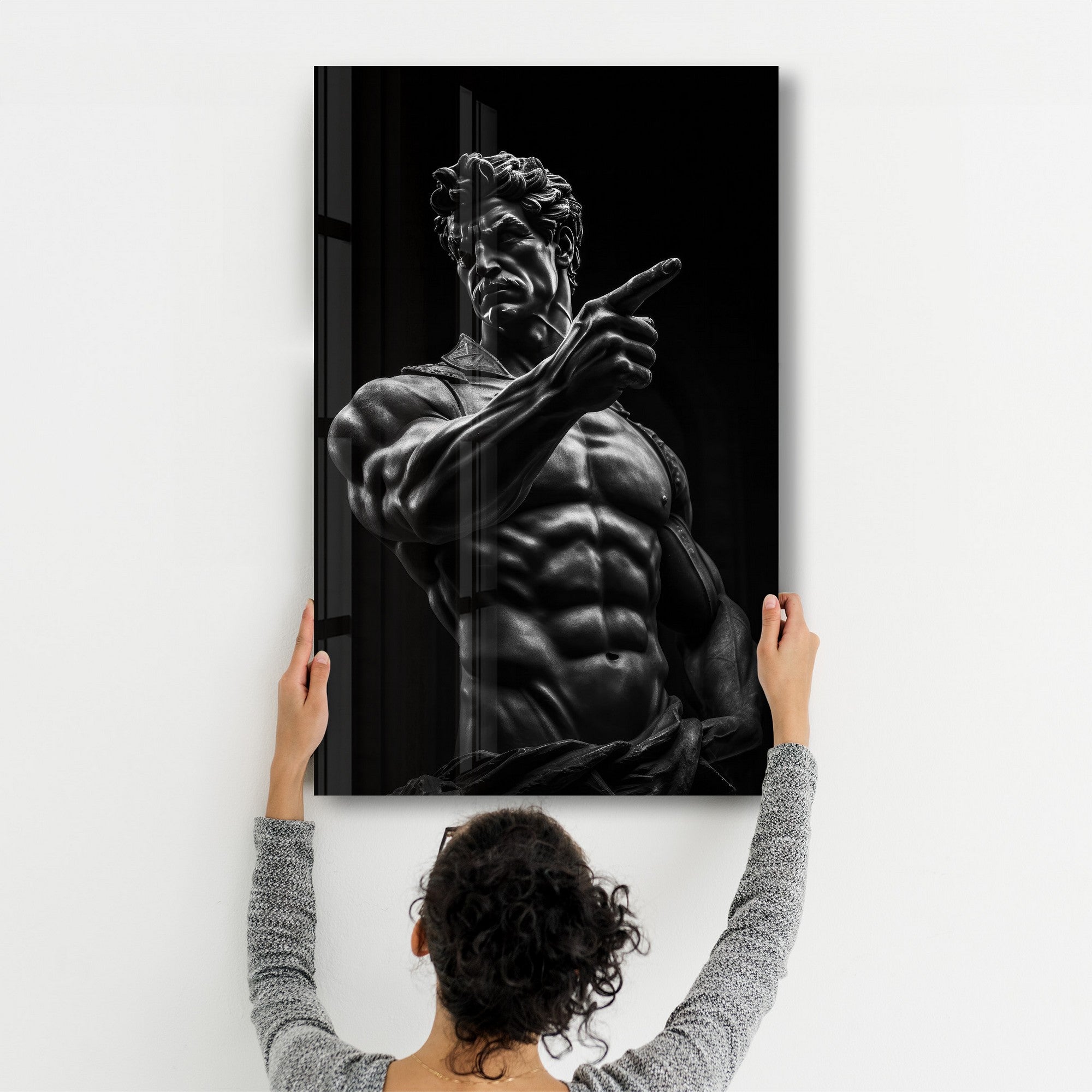 Arte Decorativa em Vidro Temperado Multicolor 35x55cm - Impressão UV de Alta Qualidade