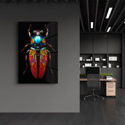 Arte Decorativa em Vidro Temperado Multicolor 70x110cm - Impressão UV de Alta Qualidade