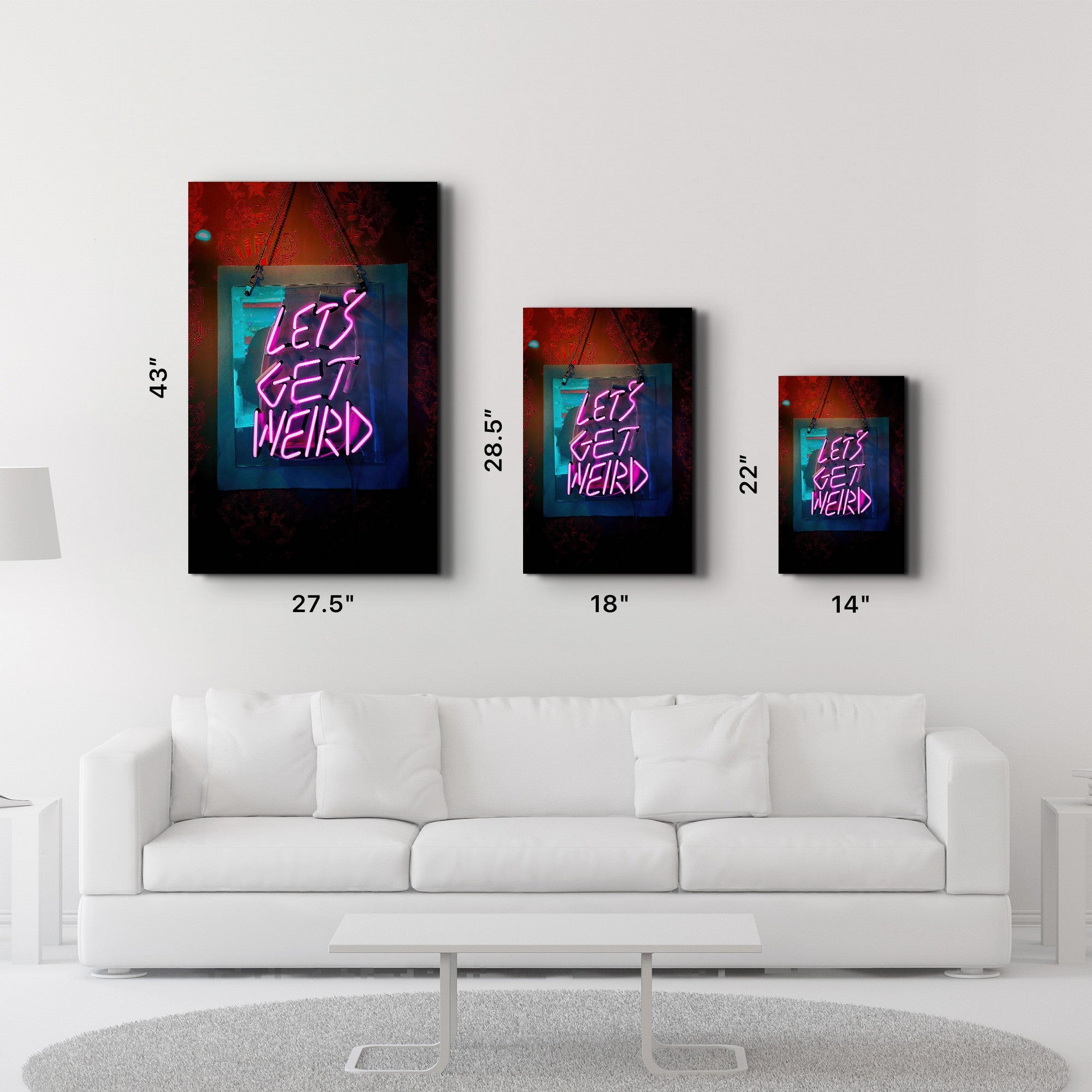 Arte Decorativa em Vidro Temperado Multicolor 70x110cm - Impressão UV de Alta Qualidade